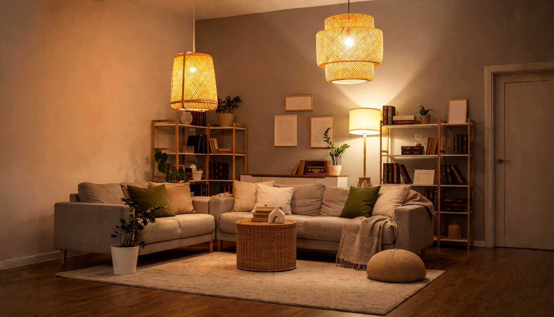 Jak vytvořit útulnou atmosféru pomocí teploty světla