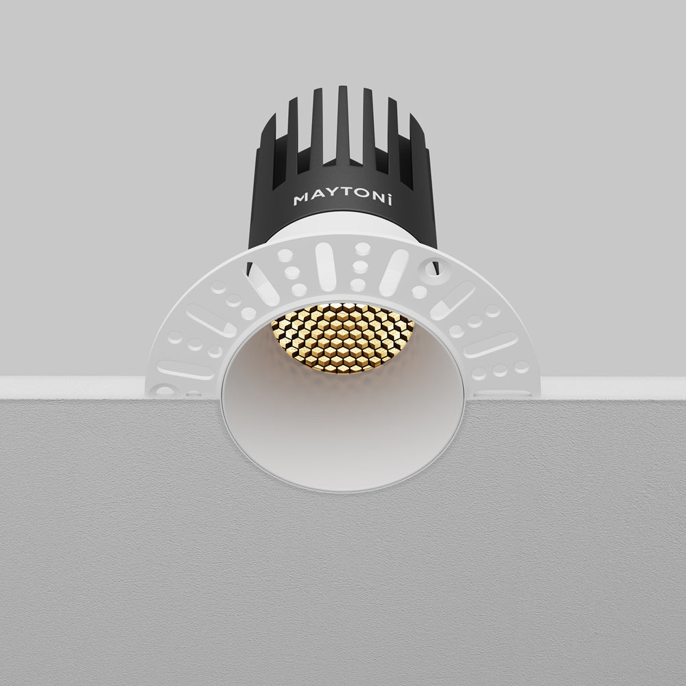 Maytoni downlight Dip LED 50° zapustené kruhové svietidlo biele