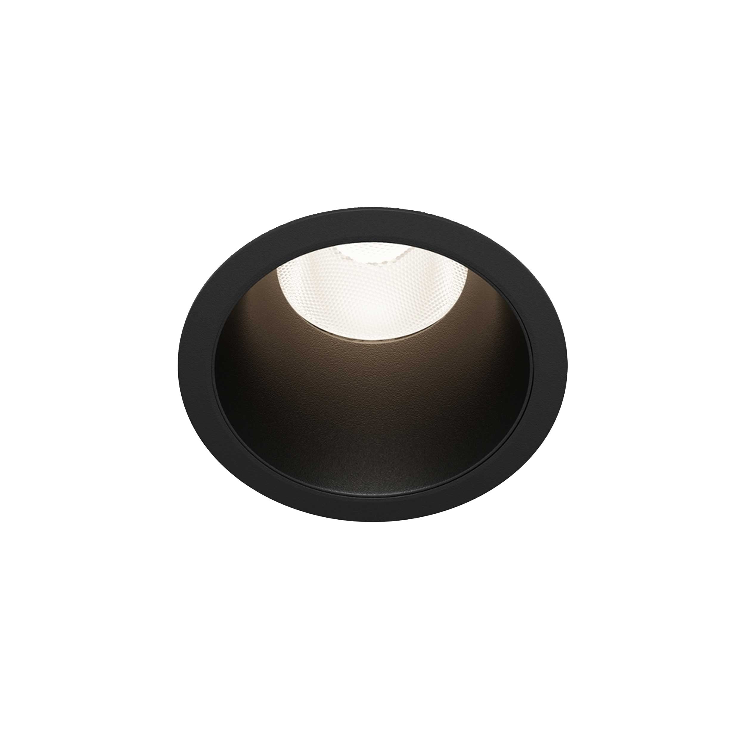 Maytoni downlight Dip LED 50° zapustené kruhové svietidlo čierne