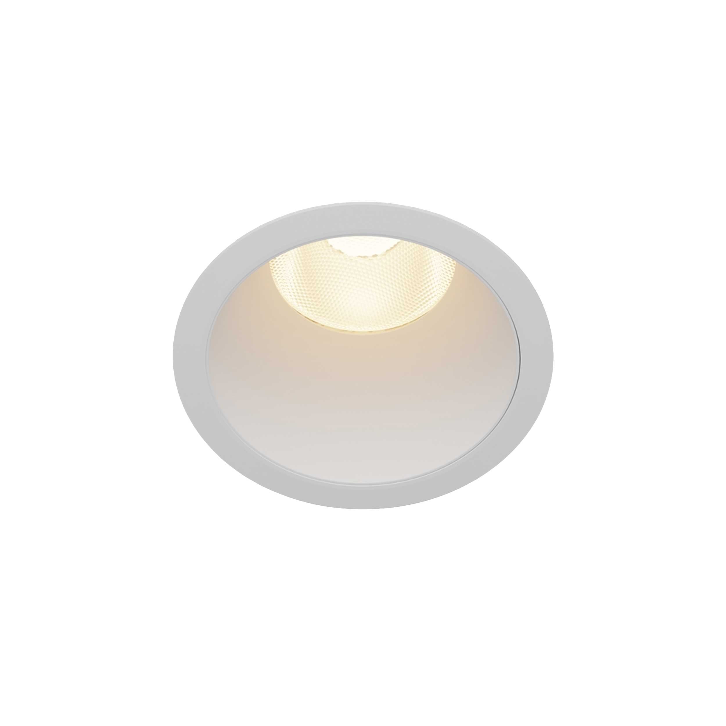 Maytoni downlight Dip LED 50° zapustené kruhové svietidlo biele