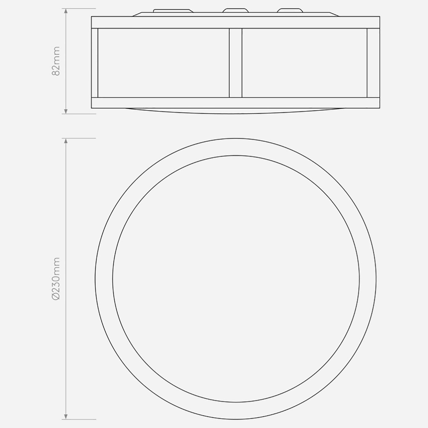 Astro Mashiko E27 přisazené svítidlo IP44