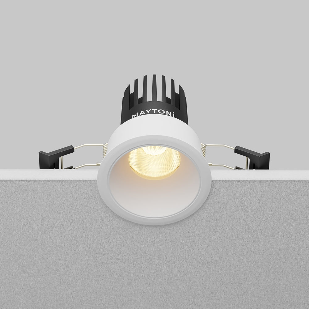 Maytoni downlight Dip LED 50° zapustené kruhové svietidlo biele