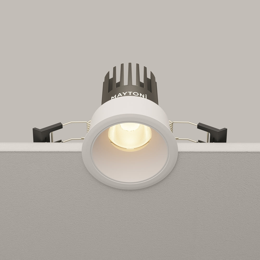 Maytoni downlight Dip LED 50° zapustené kruhové svietidlo biele