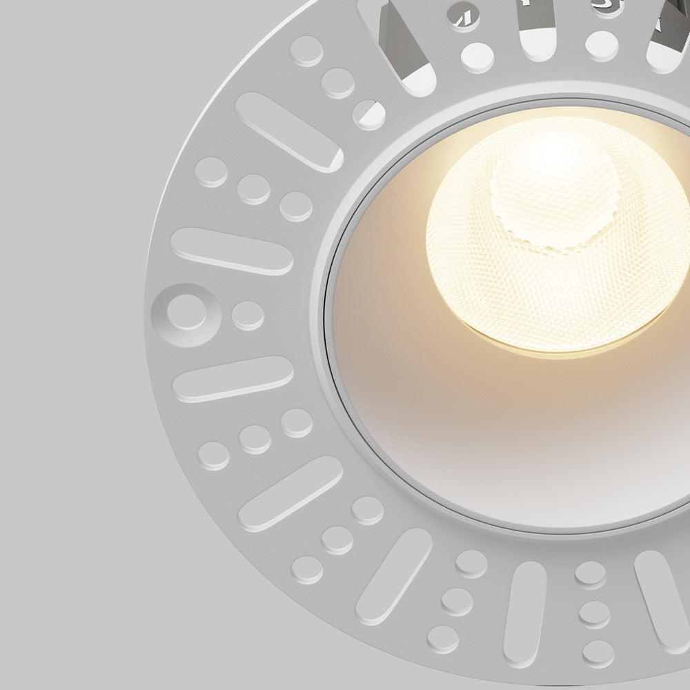 Maytoni downlight Dip LED 50° zapustené kruhové svietidlo biele