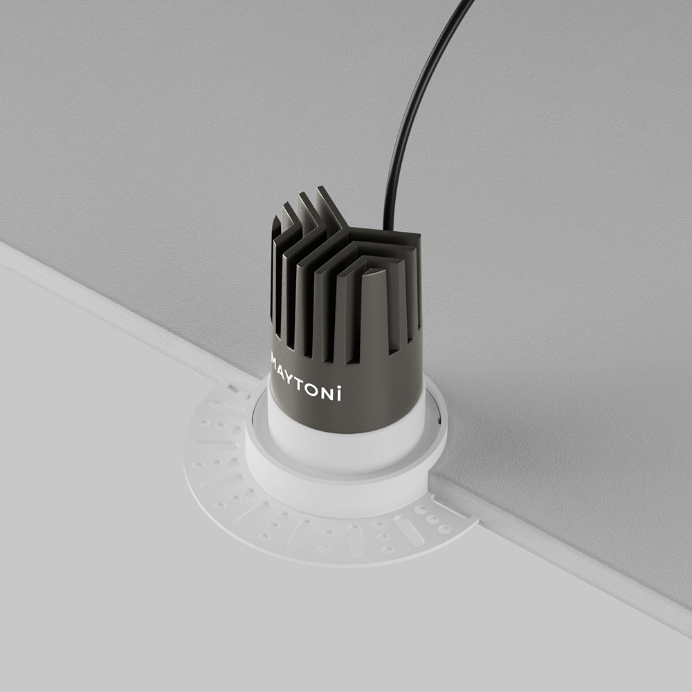 Maytoni downlight Dip LED 50° zapustené kruhové svietidlo biele