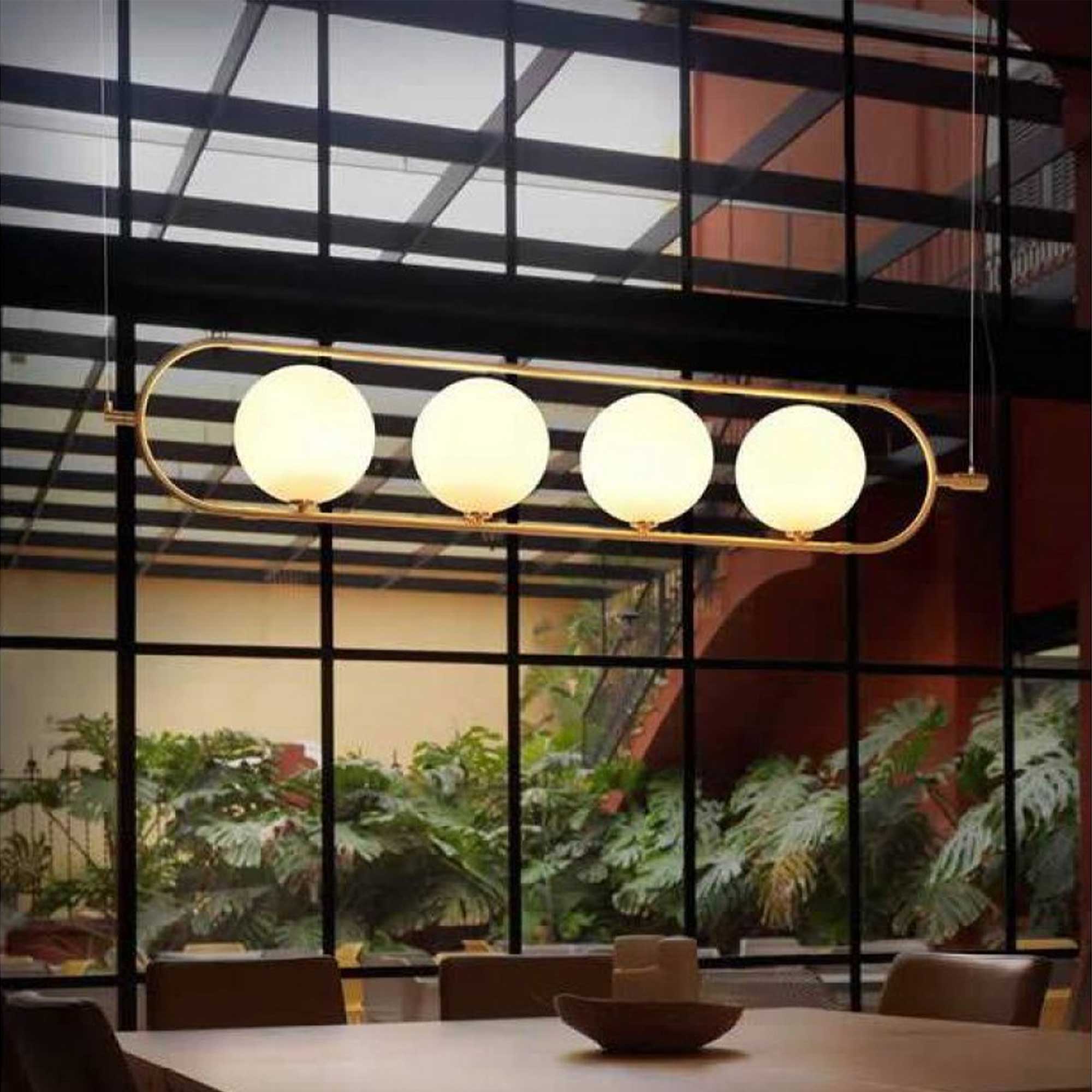 Aromas Abbacus G9 závěsné svítidlo lustr