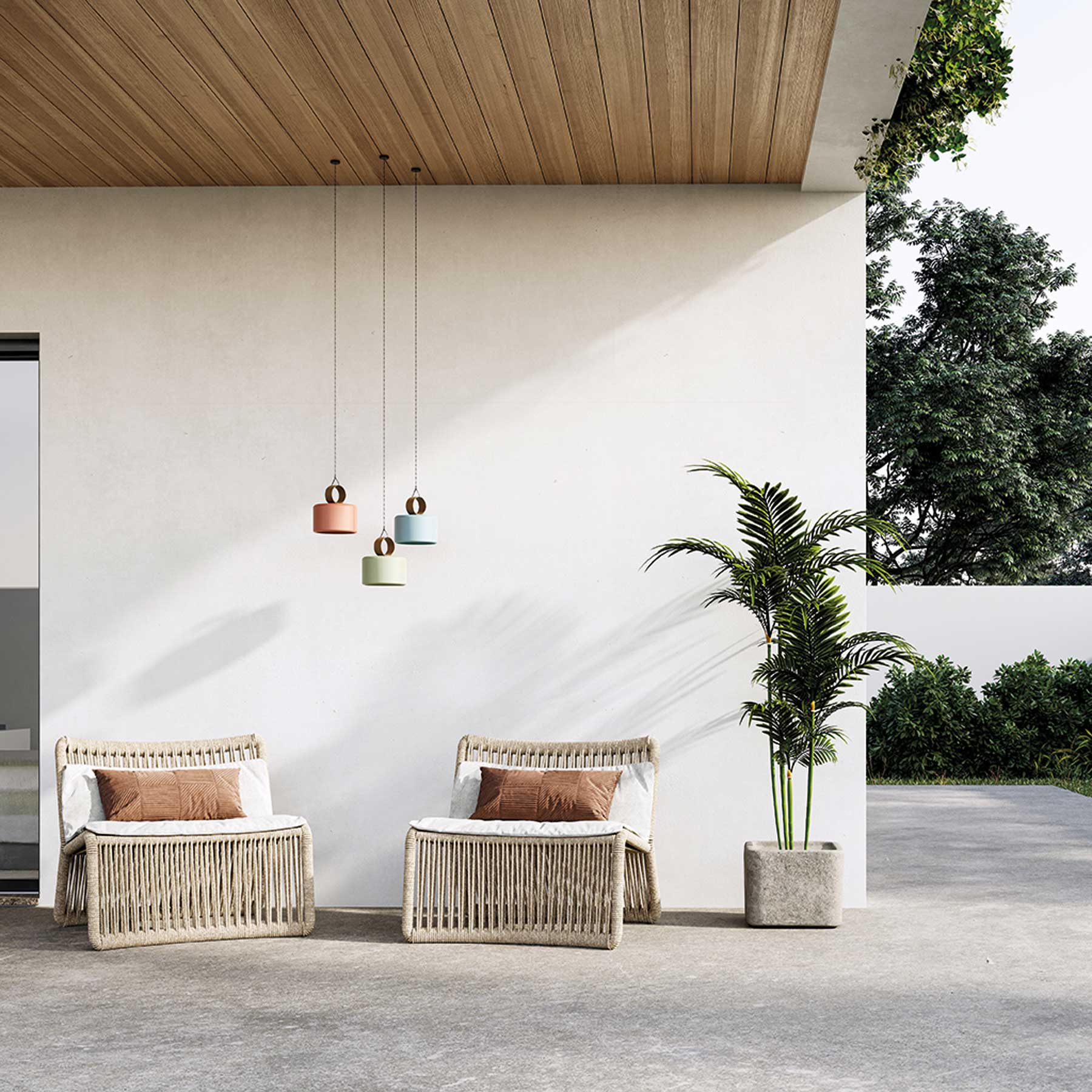 Aromas Cora LED závěsné přenosné svítidlo