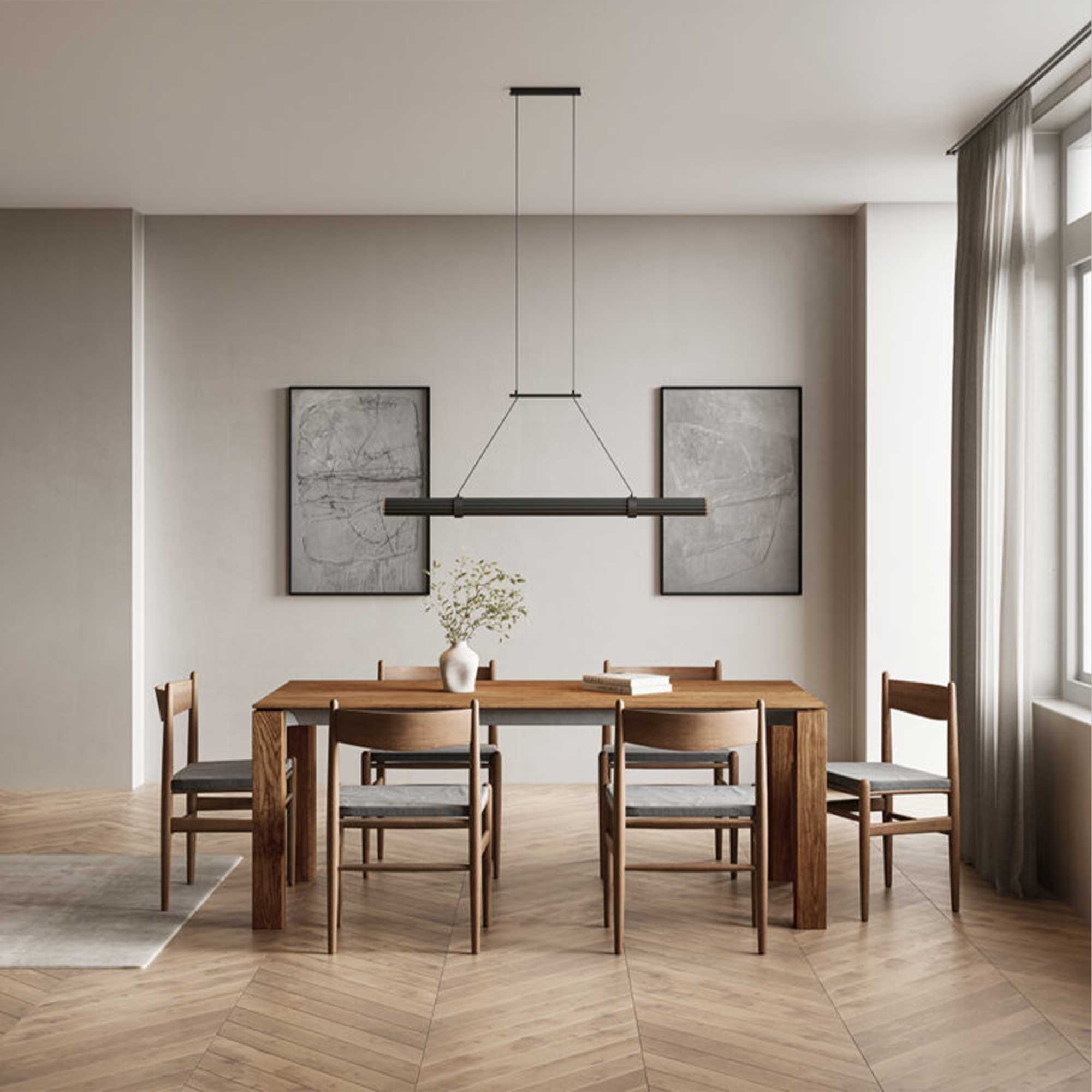 Aromas Niro LED závěsné svítidlo stmívatelné