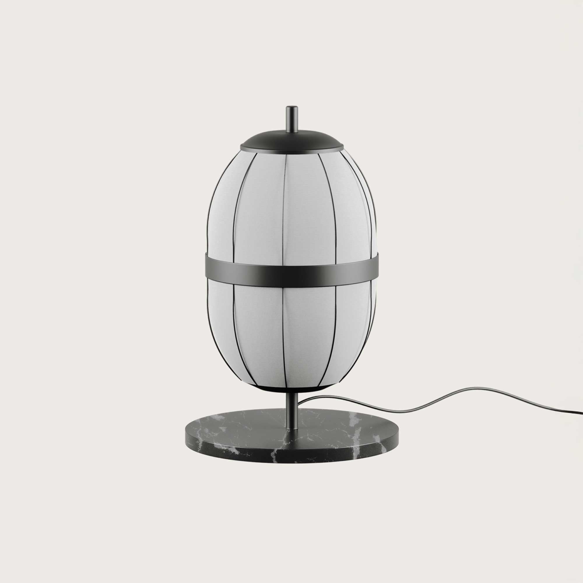 Aromas Pull G9 stolní látkové svítidlo