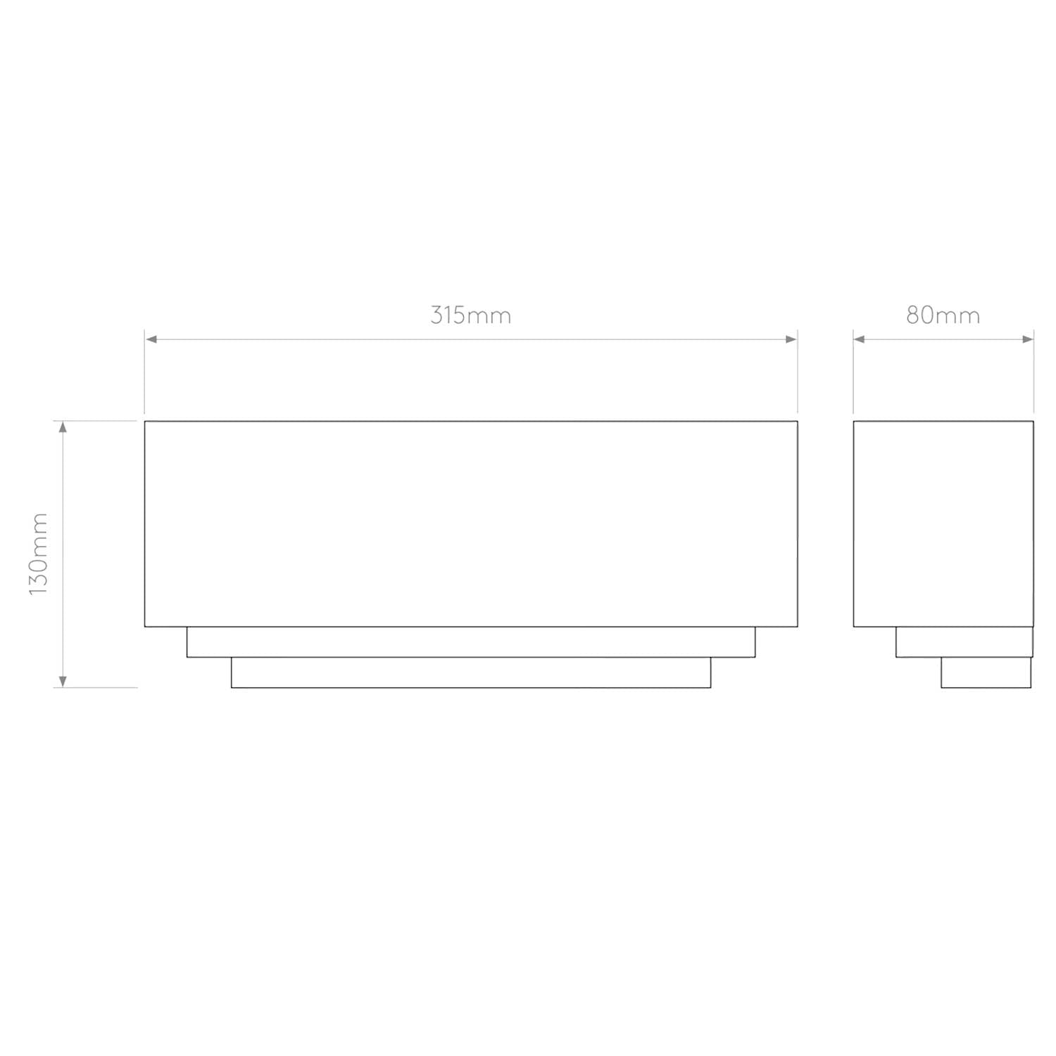 Astro Amalfi 315 E27 nástěnné svítidlo