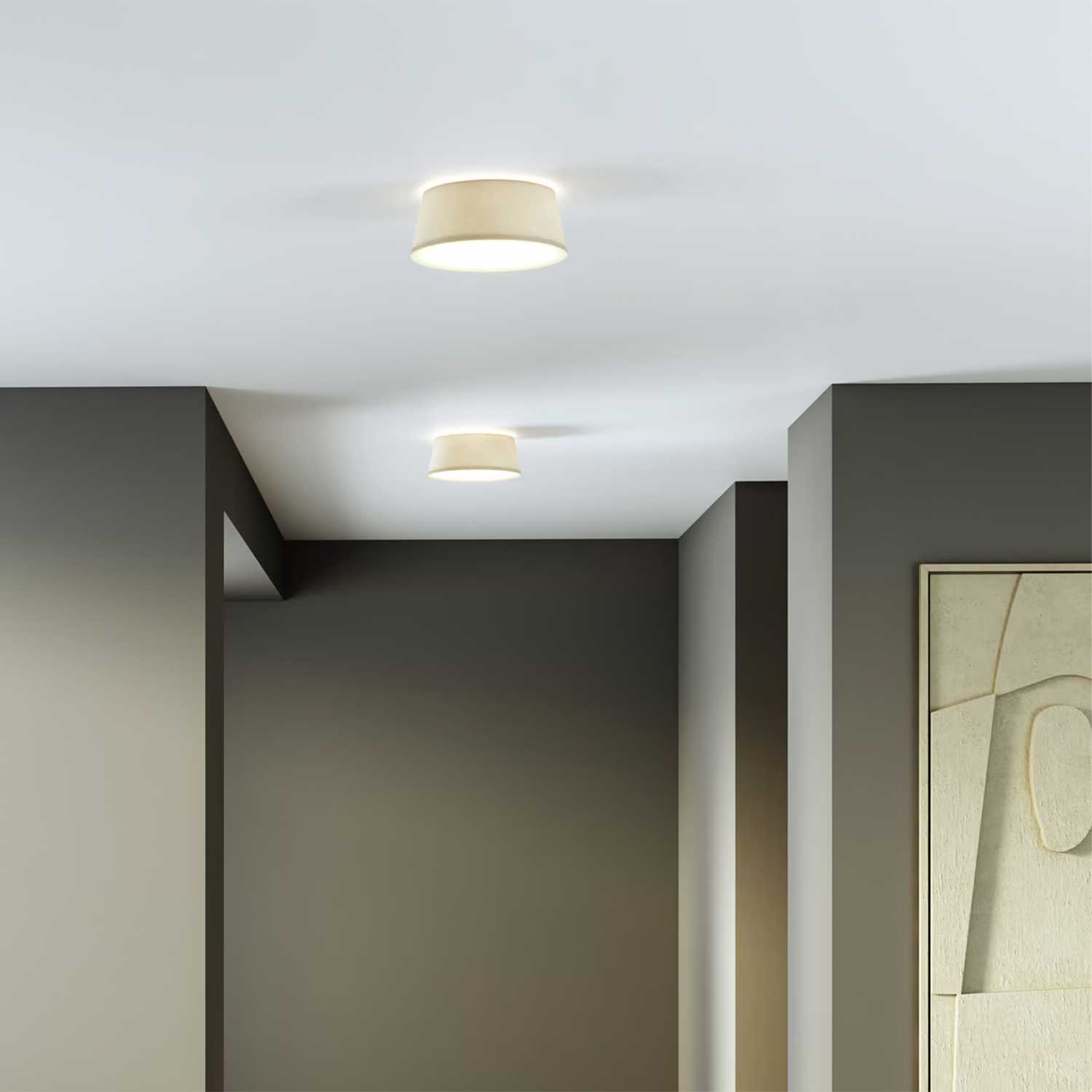 Astro Fife E27 stropní textilní svítidlo