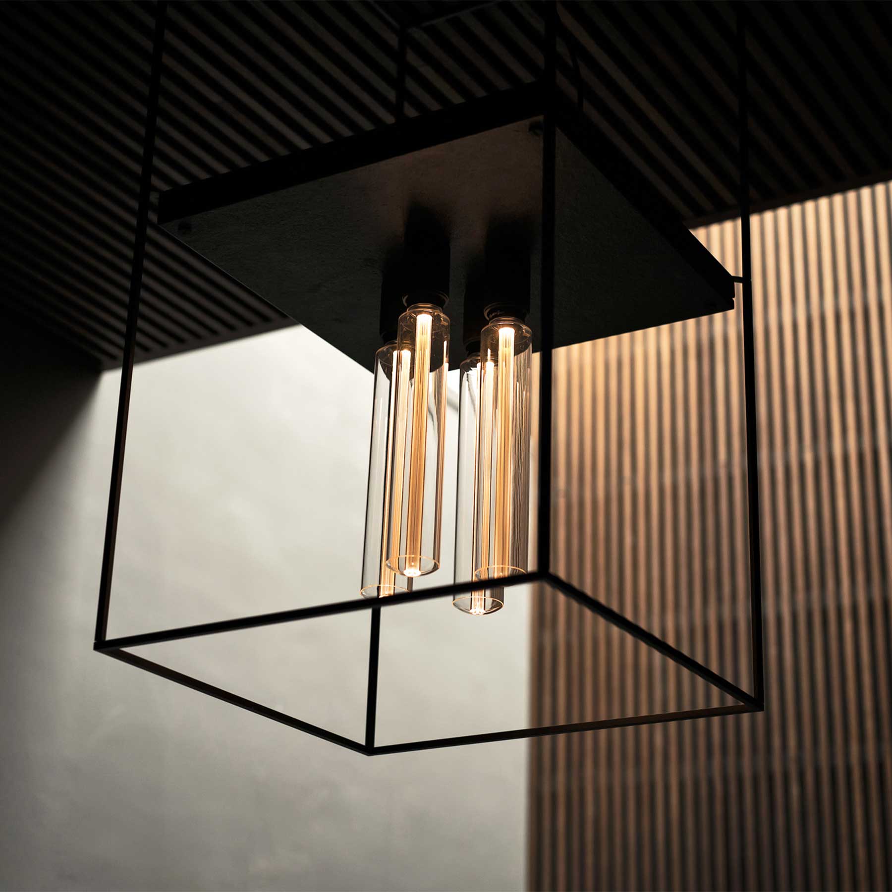 Buster & Punch Caged E27 industriální lustr