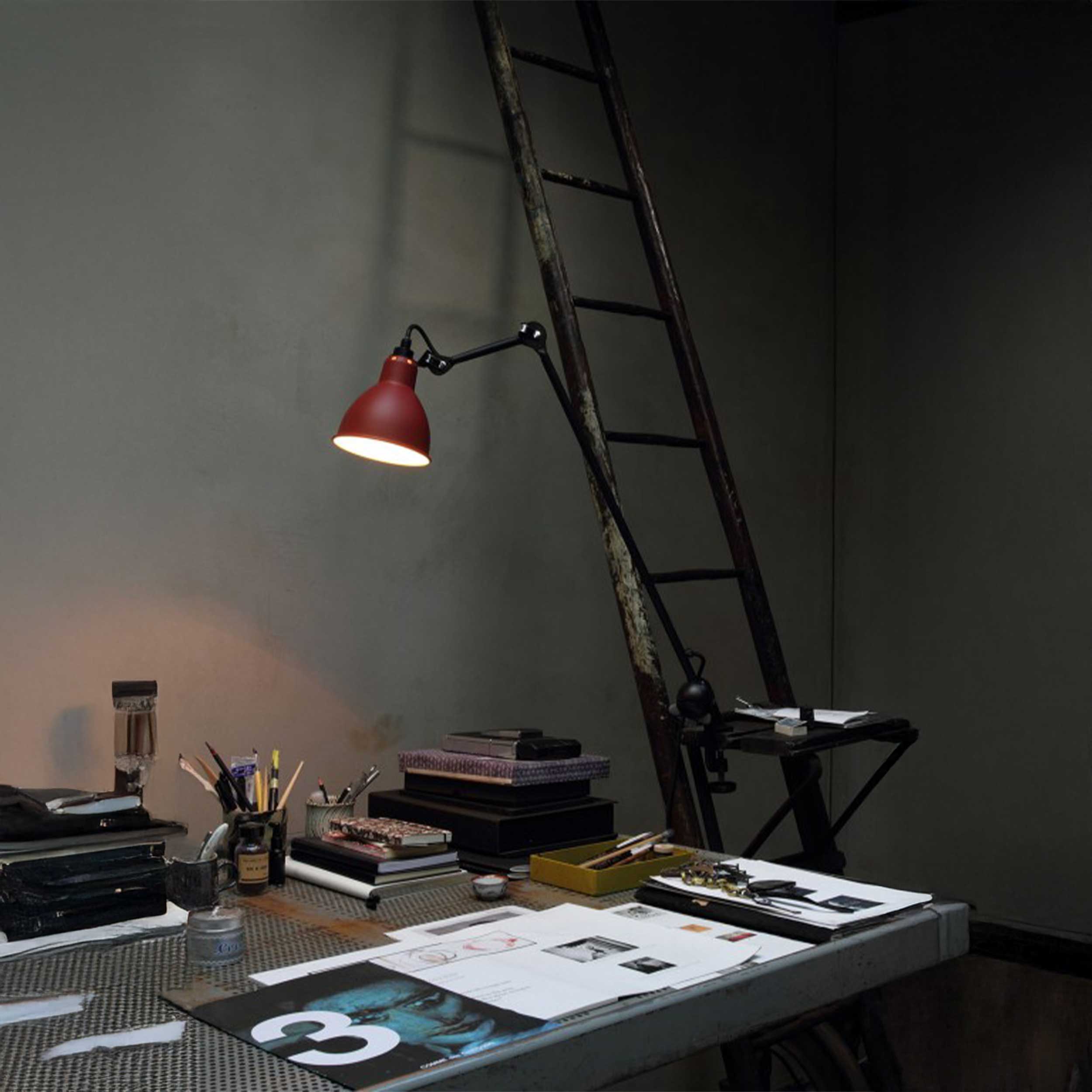 DCW éditions Lampe Gras N°201 E14 stolová svietidlo klipom