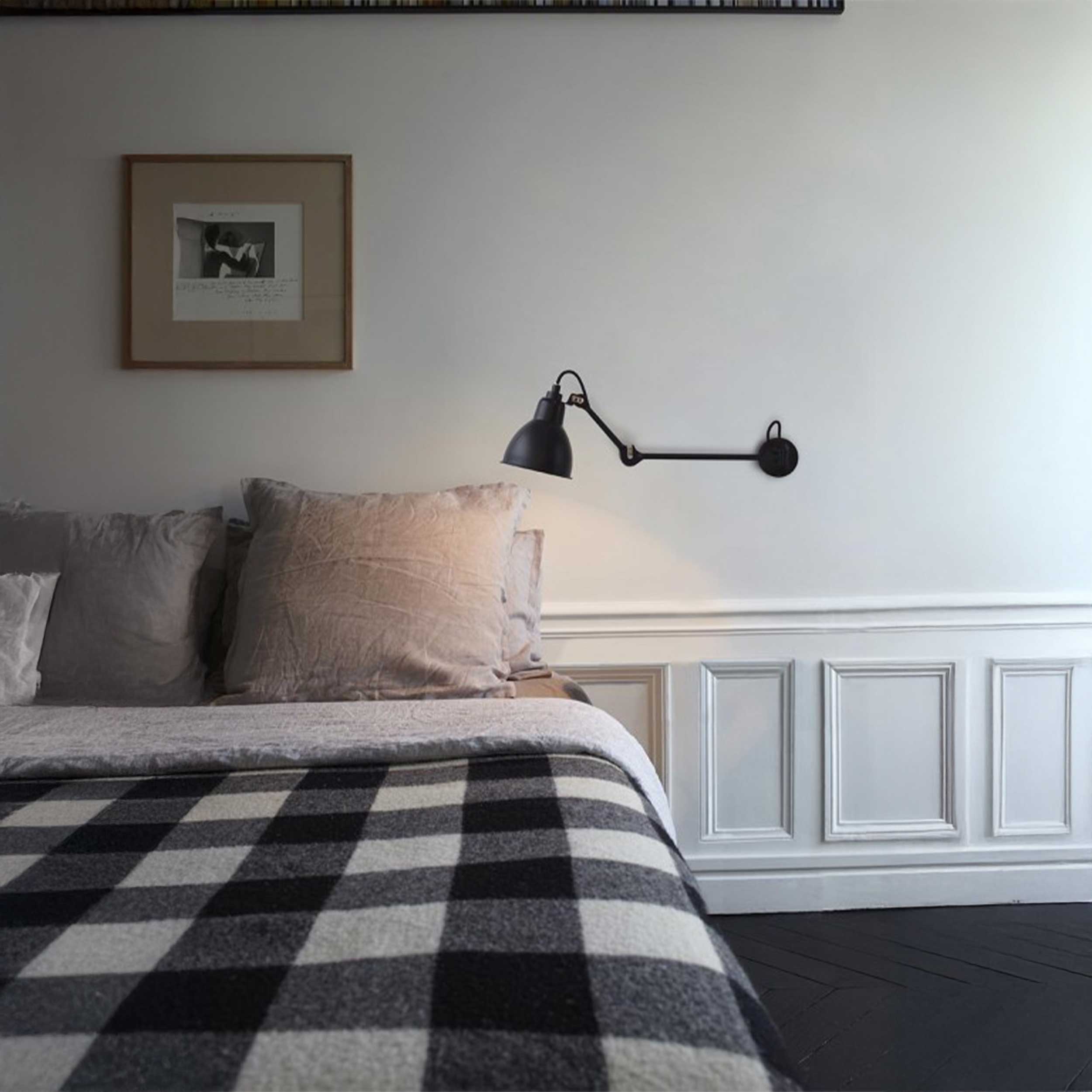 DCW éditions Lampe Gras N°204 L40 E27 nástenné svietidlo