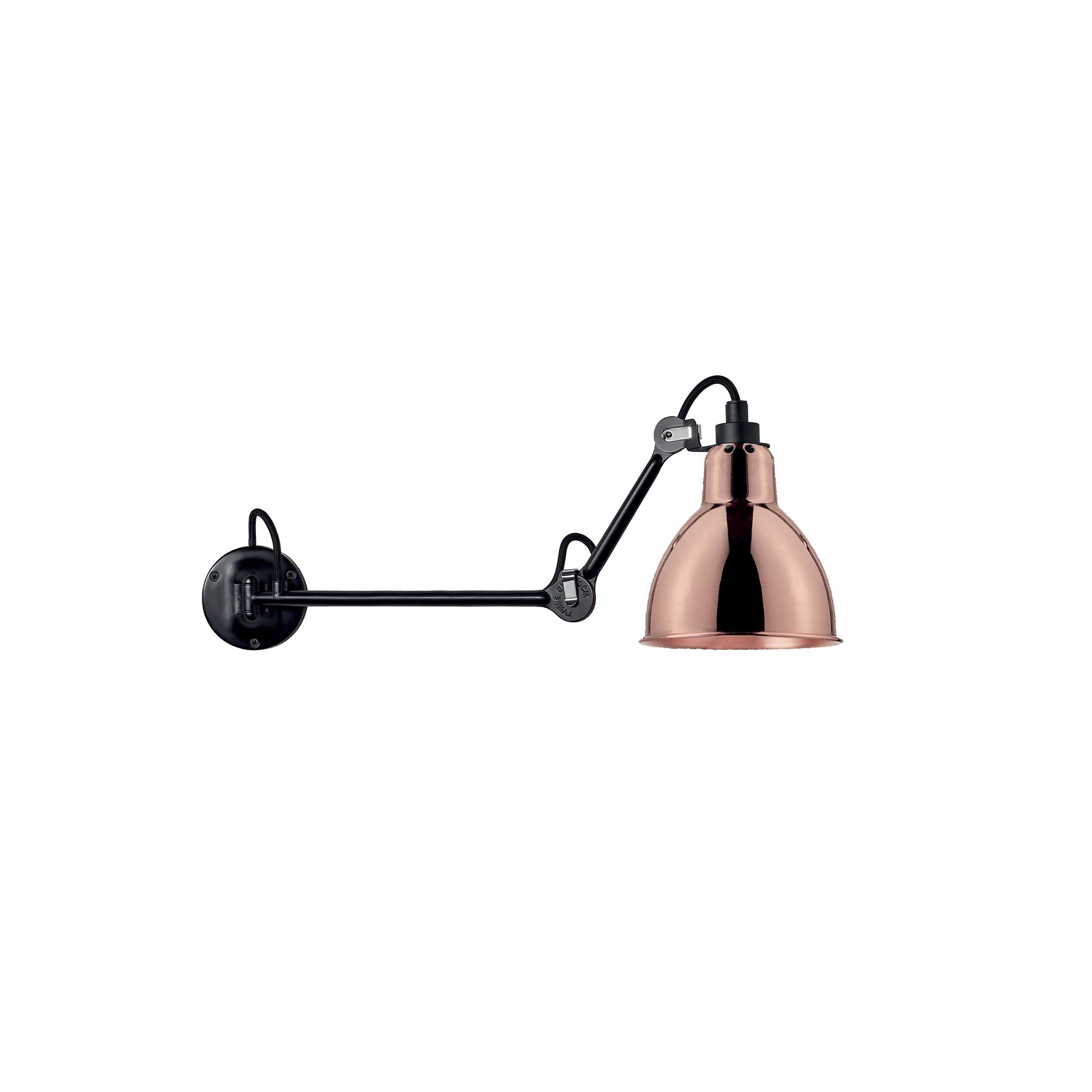 DCW éditions Lampe Gras N°204 L40 E27 nástenné svietidlo