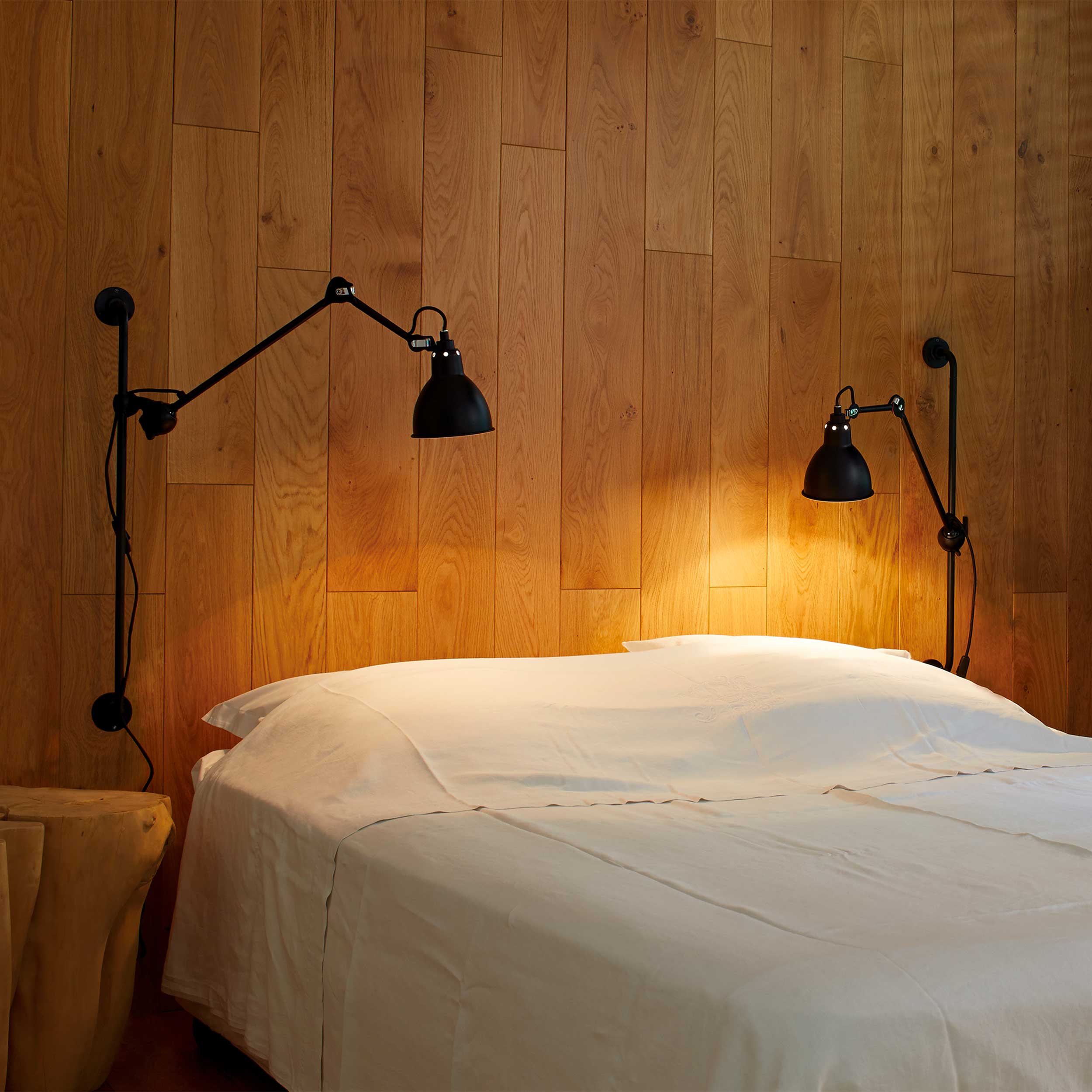 DCW éditions Lampe Gras N°210 E14 nástenné svietidlo s vypínačom