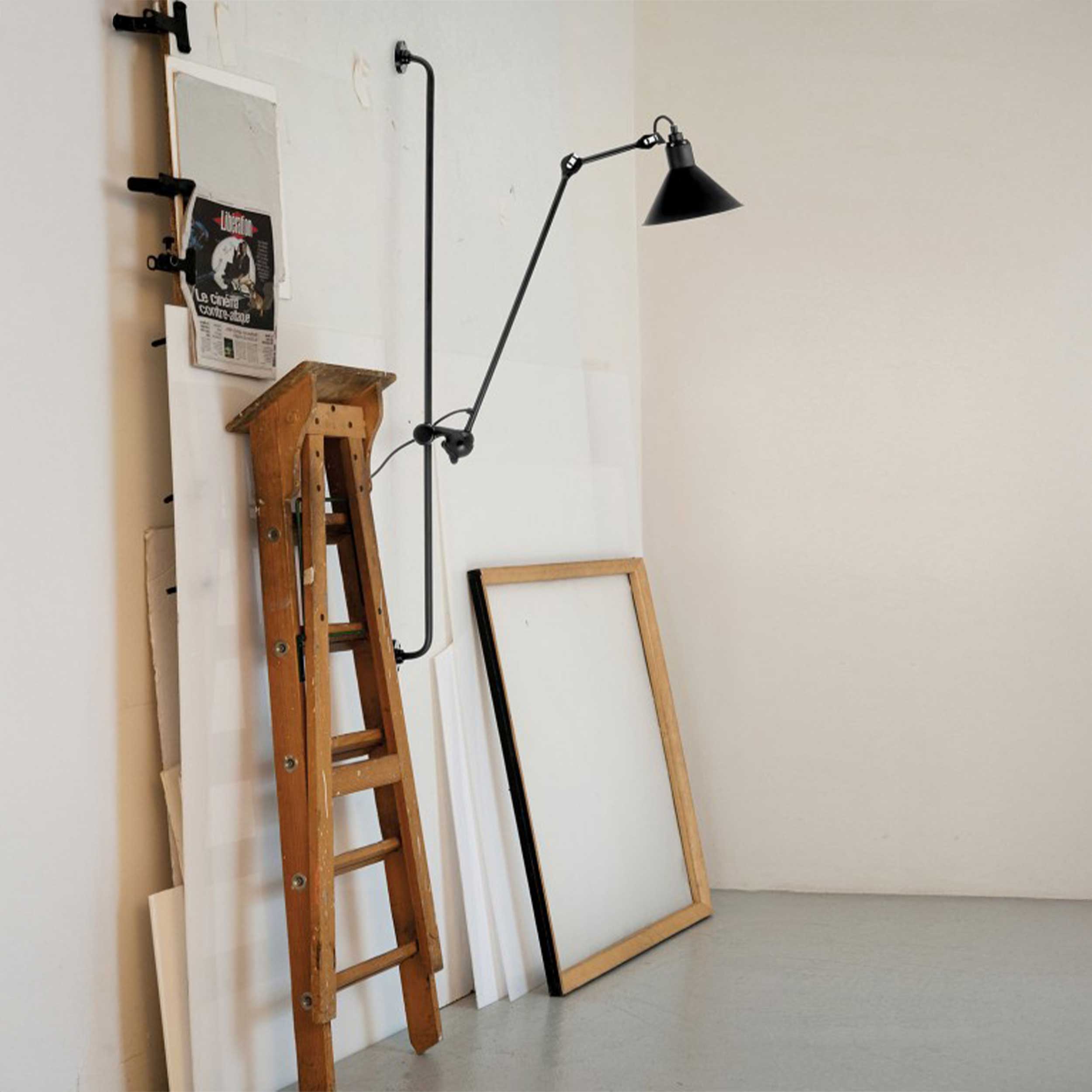 DCW éditions Lampe Gras N°214 E14 posuvné nástenné svietidlo