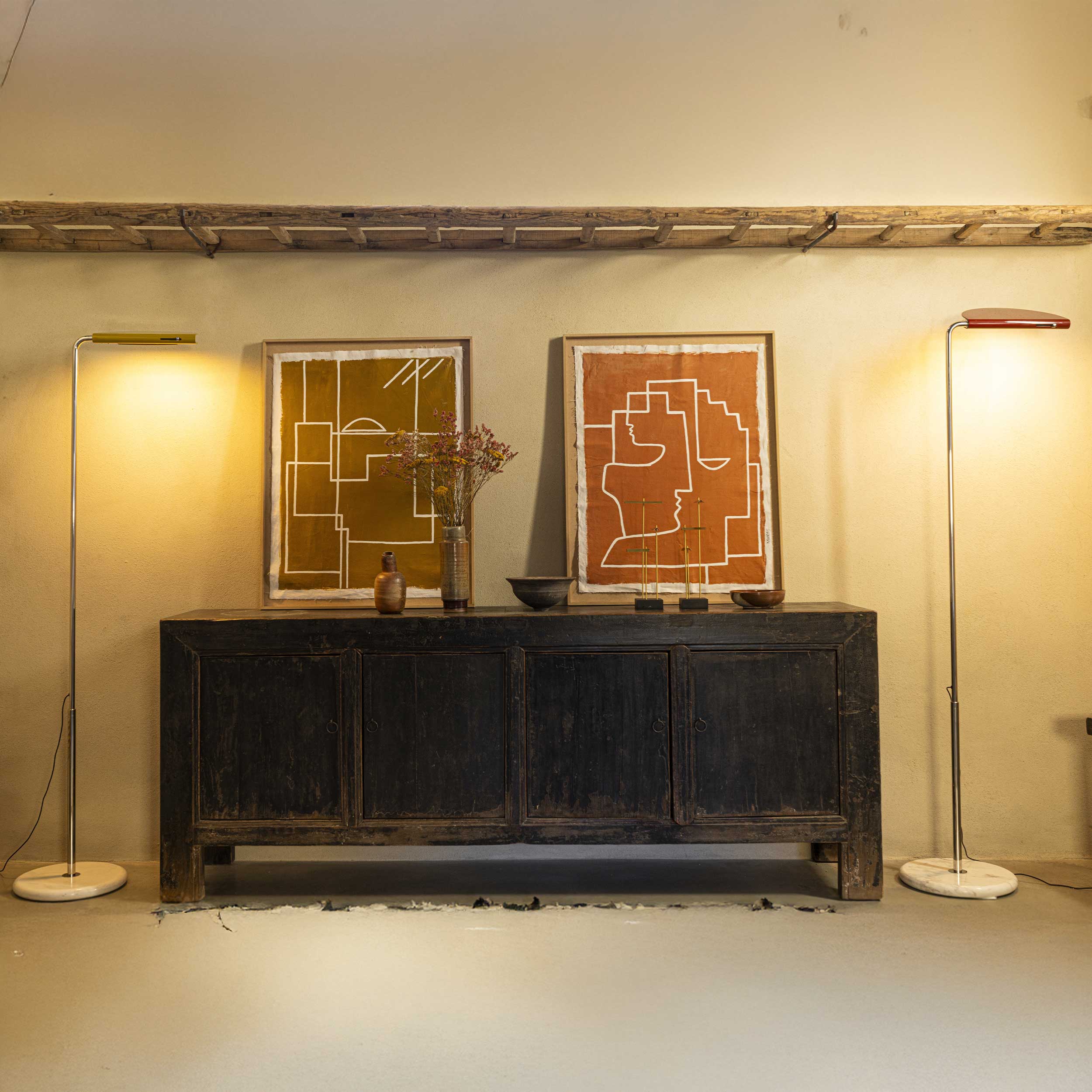 stojanová svietidlo LED DCW éditions Mezzaluna