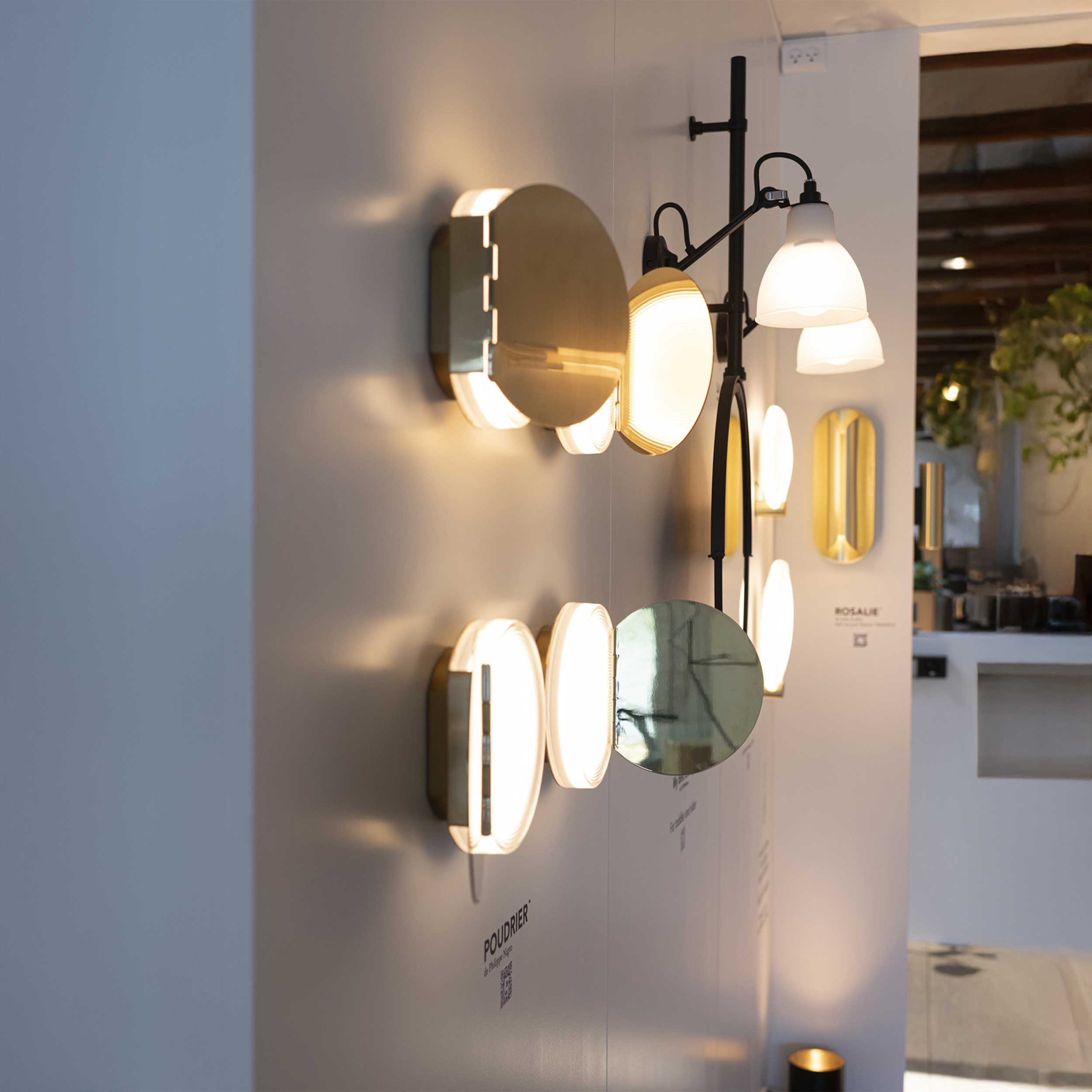 Nástenné svietidlo LED DCW éditions Poudrier