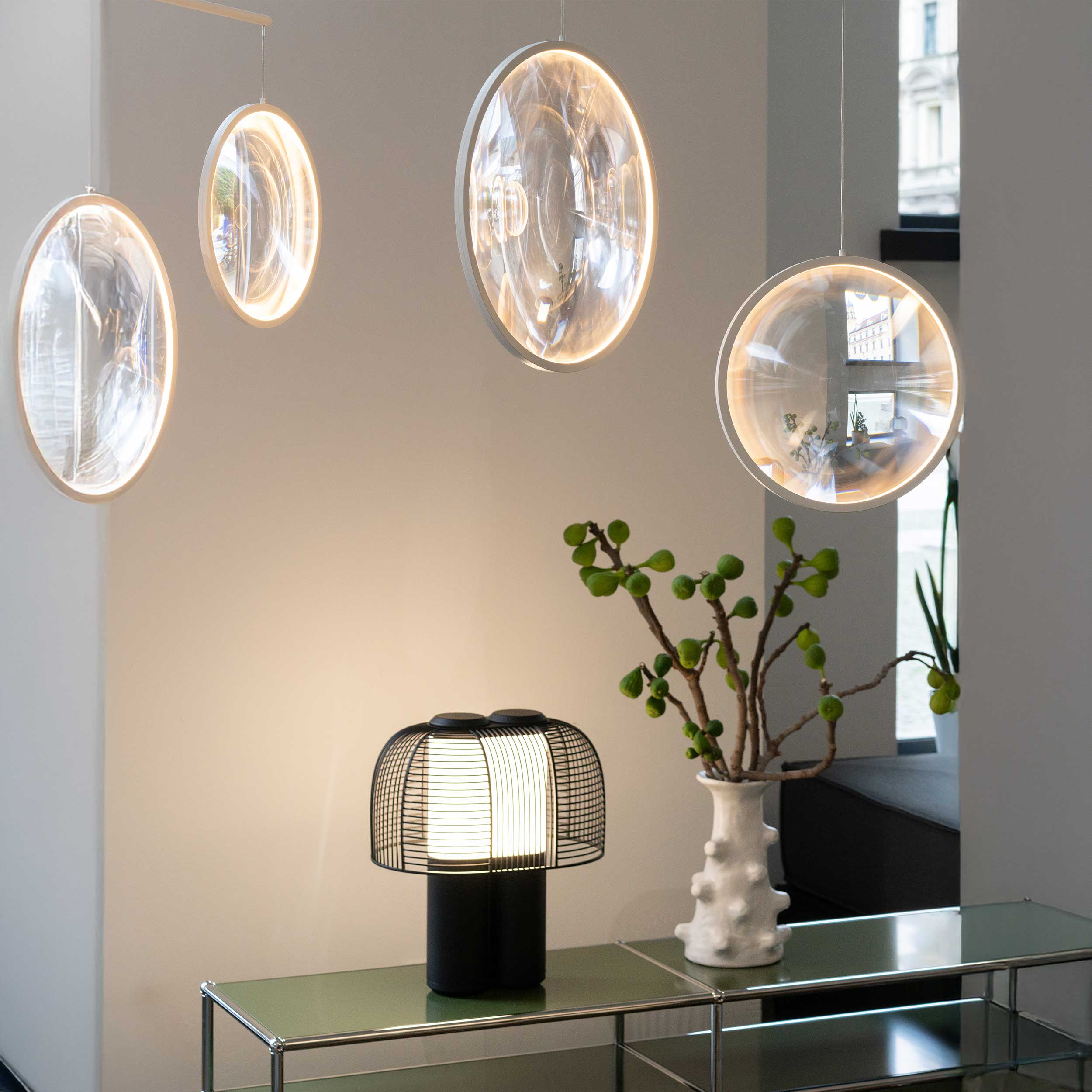 stolová LED svietidlo DCW éditions Yasuke