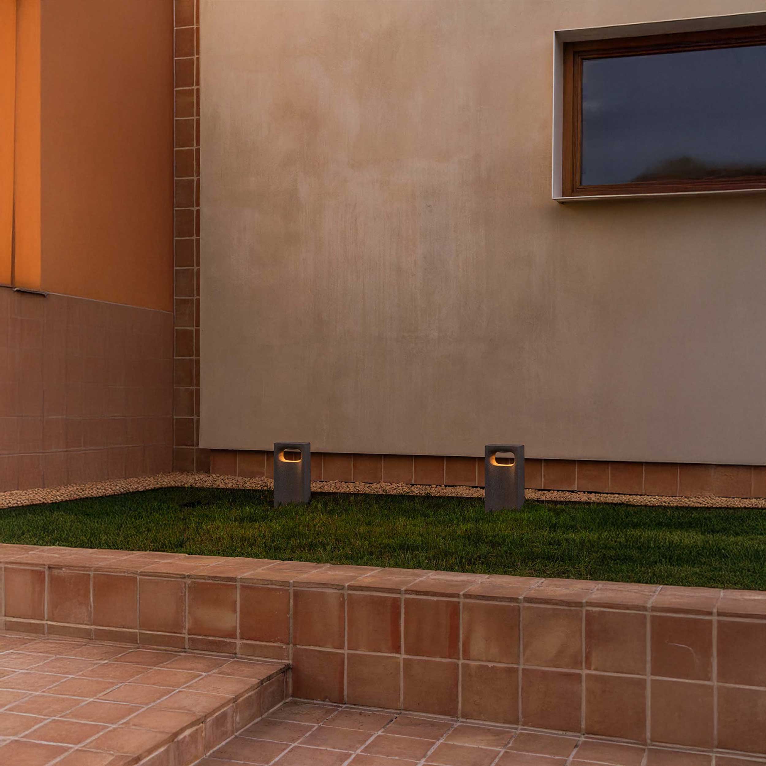 Faro Glint LED stĺpové vonkajšie svietidlo IP55