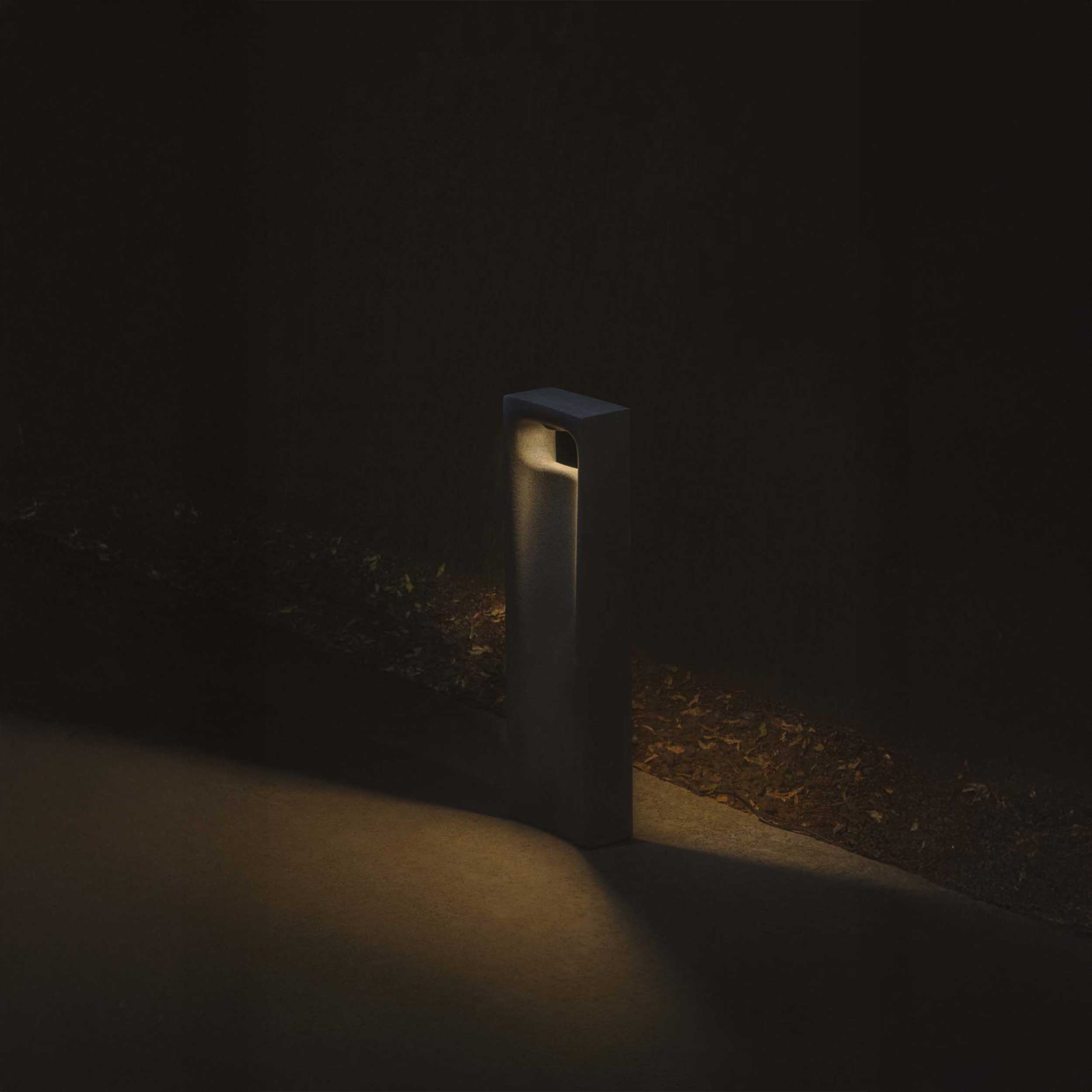 Faro Glint LED stĺpové vonkajšie svietidlo IP55