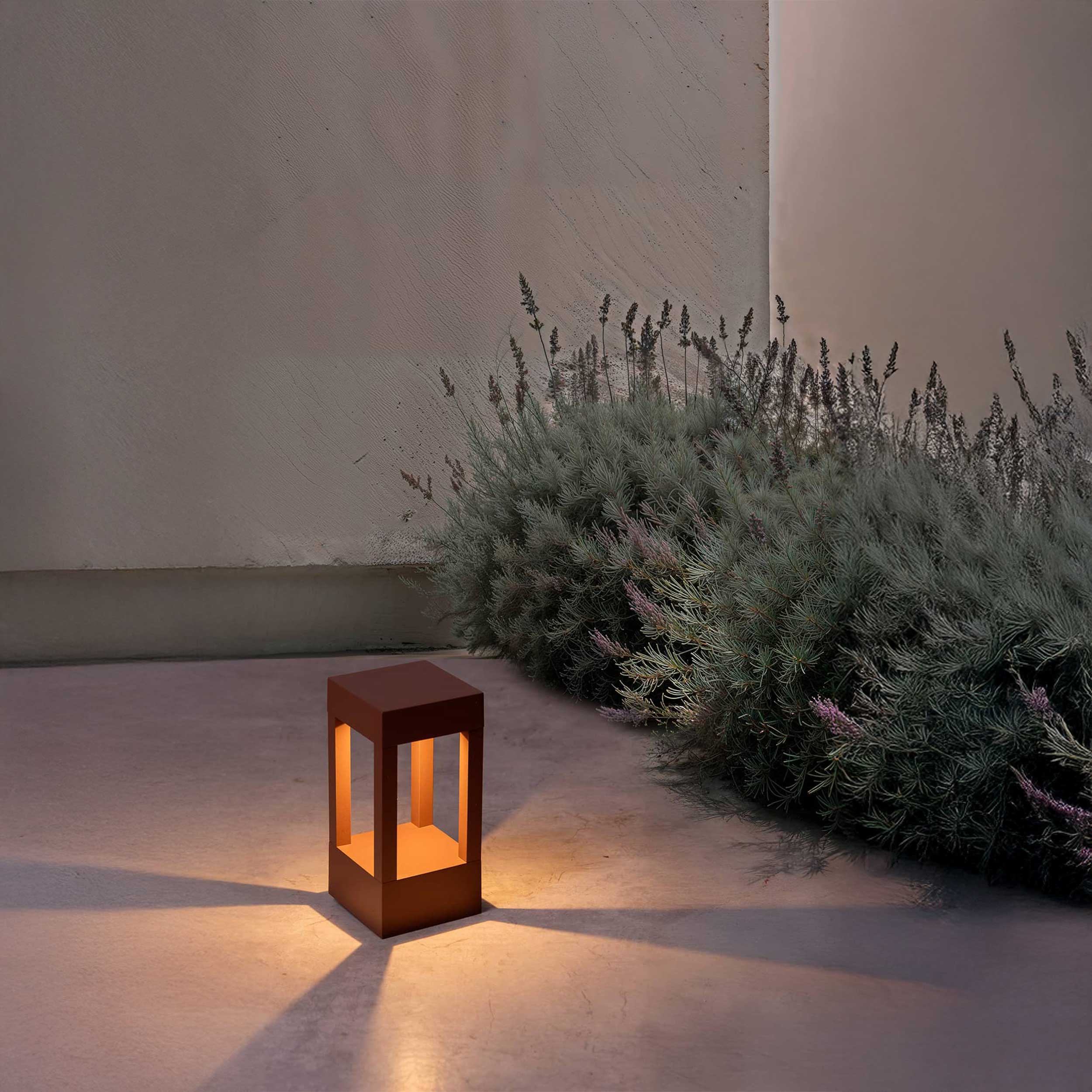 Faro Glint LED stĺpové vonkajšie svietidlo IP55