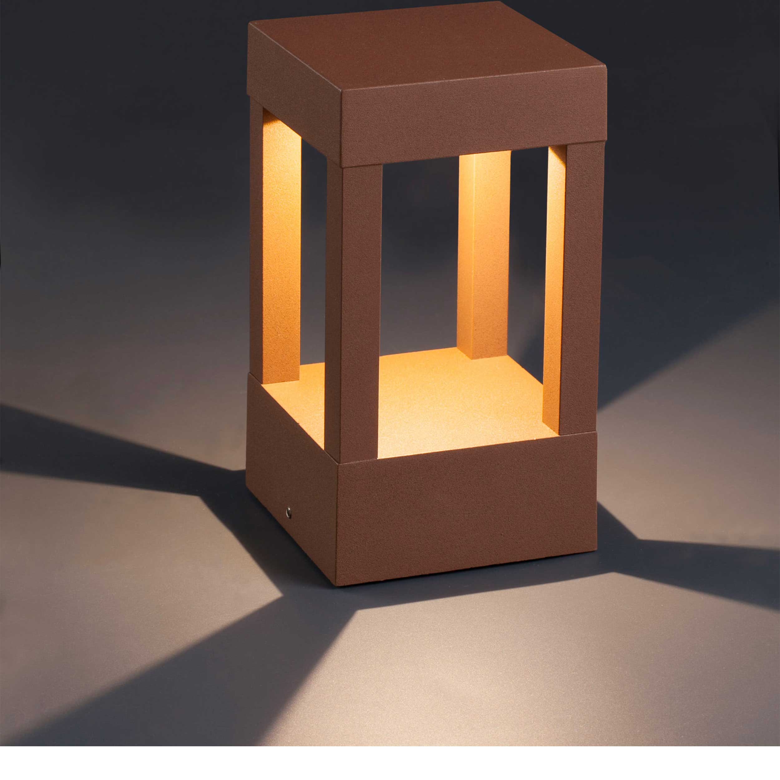 Faro Glint LED stĺpové vonkajšie svietidlo IP55