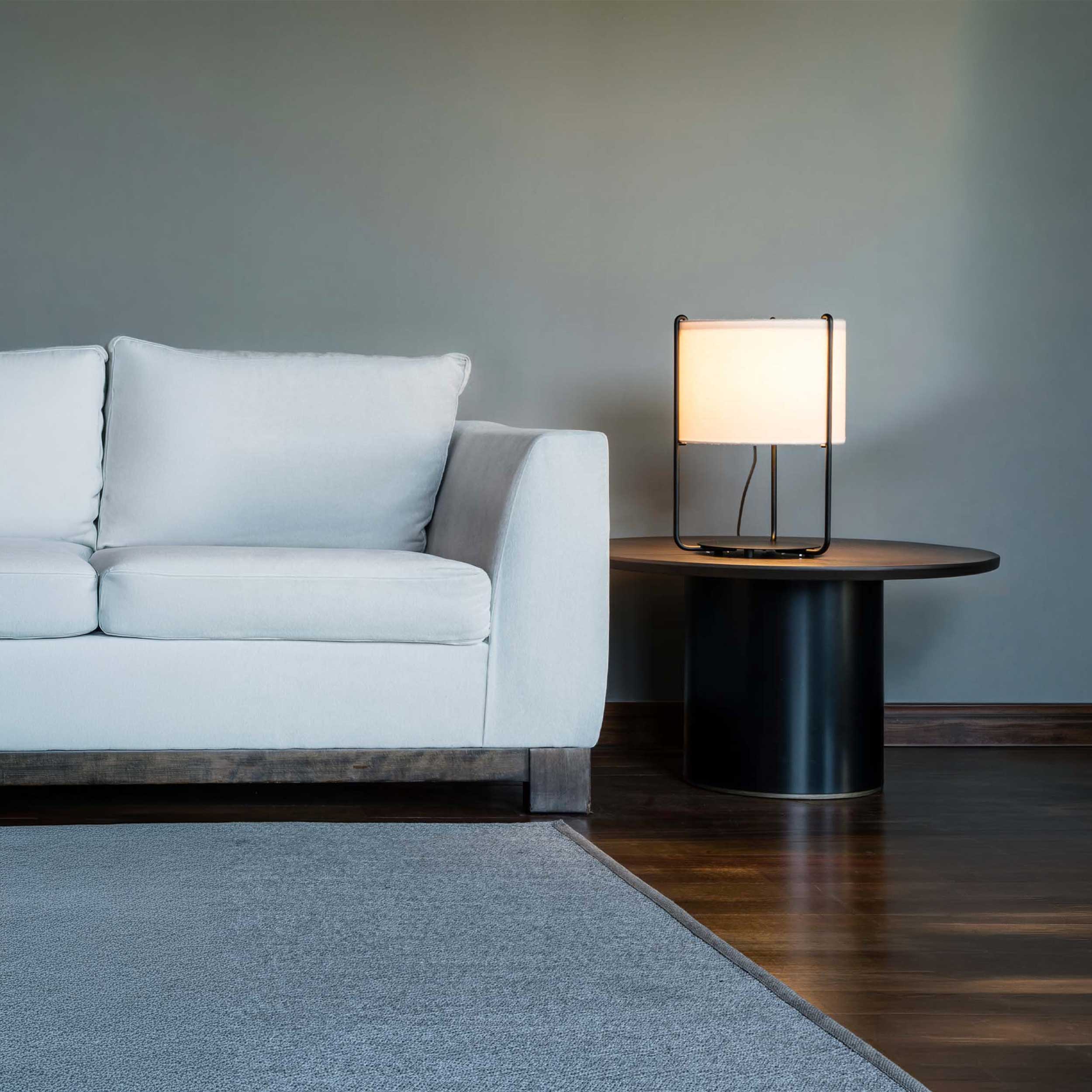 Stolná lampa Faro Drum E27