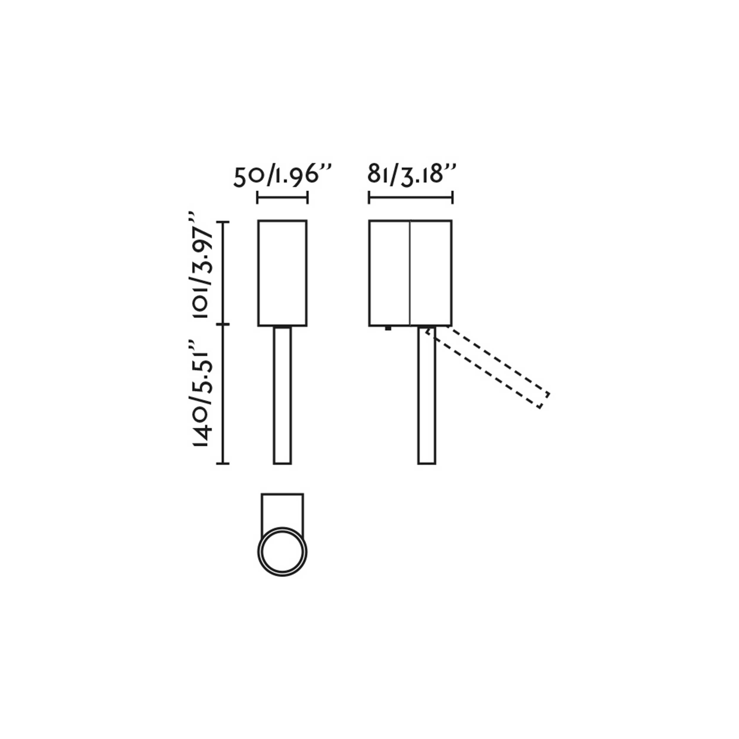 Nástenné svietidlo Faro Berni E27