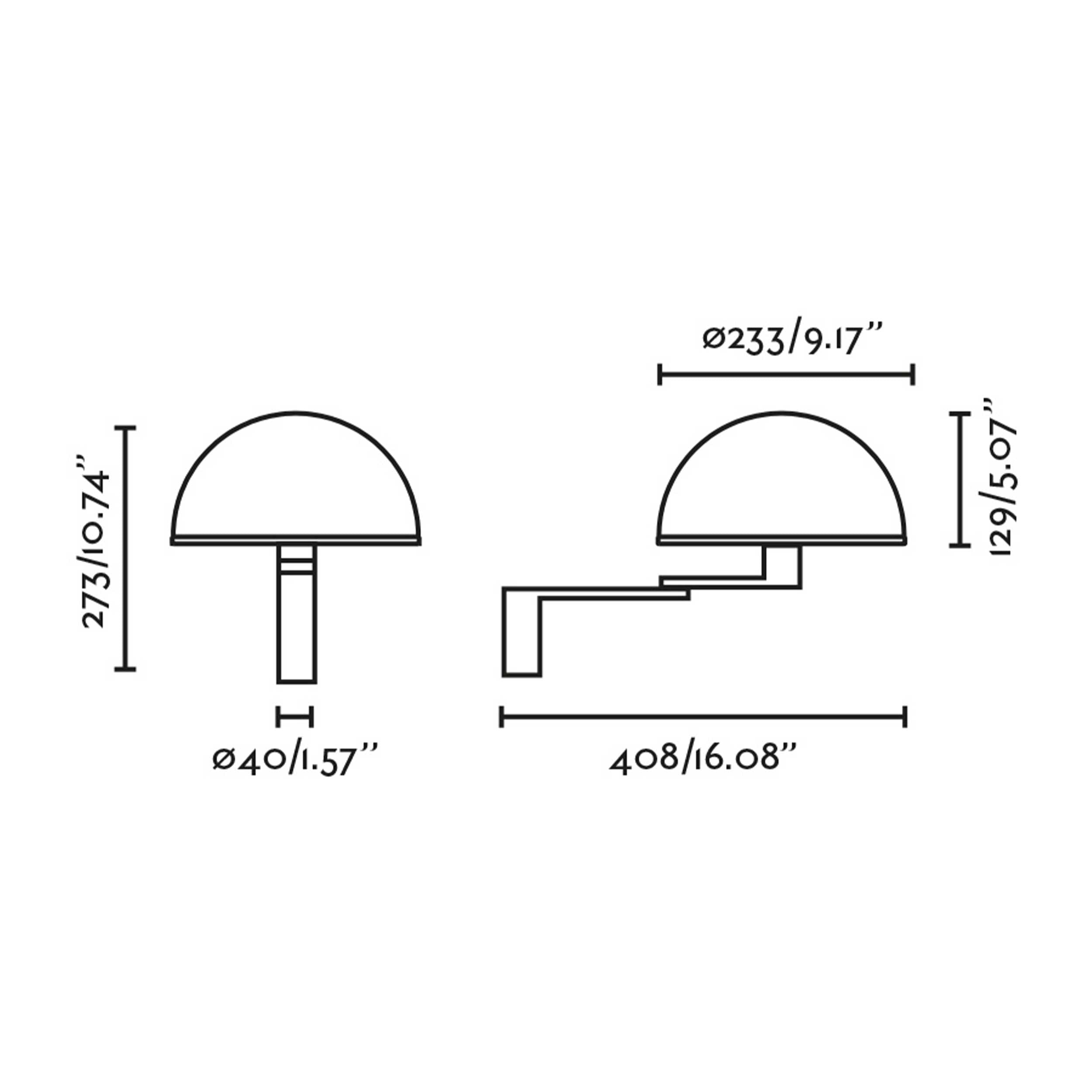 stolová svietidlo Faro Berni E27