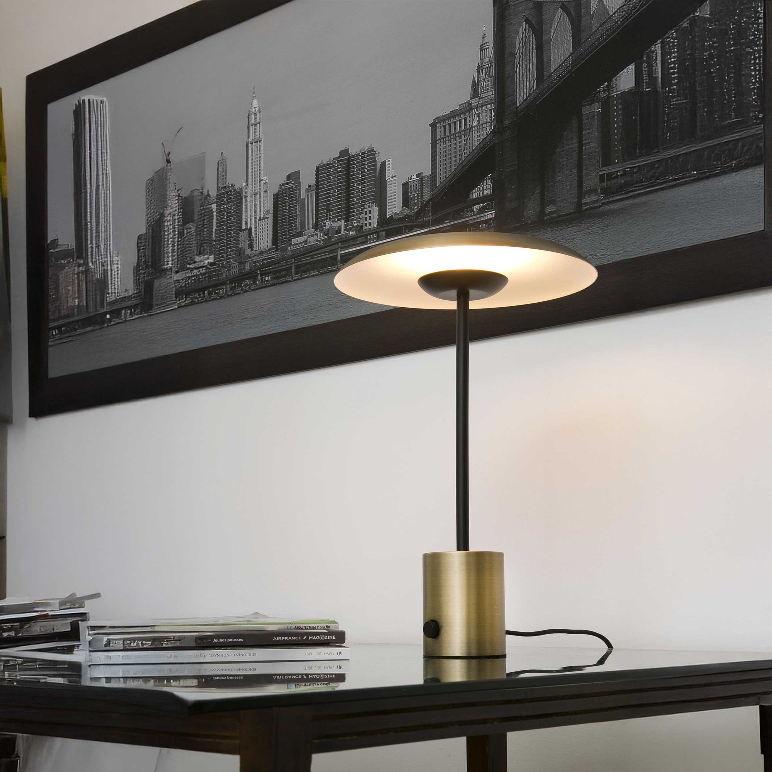 Stmievateľná stolová svietidlo Faro Hoshi LED