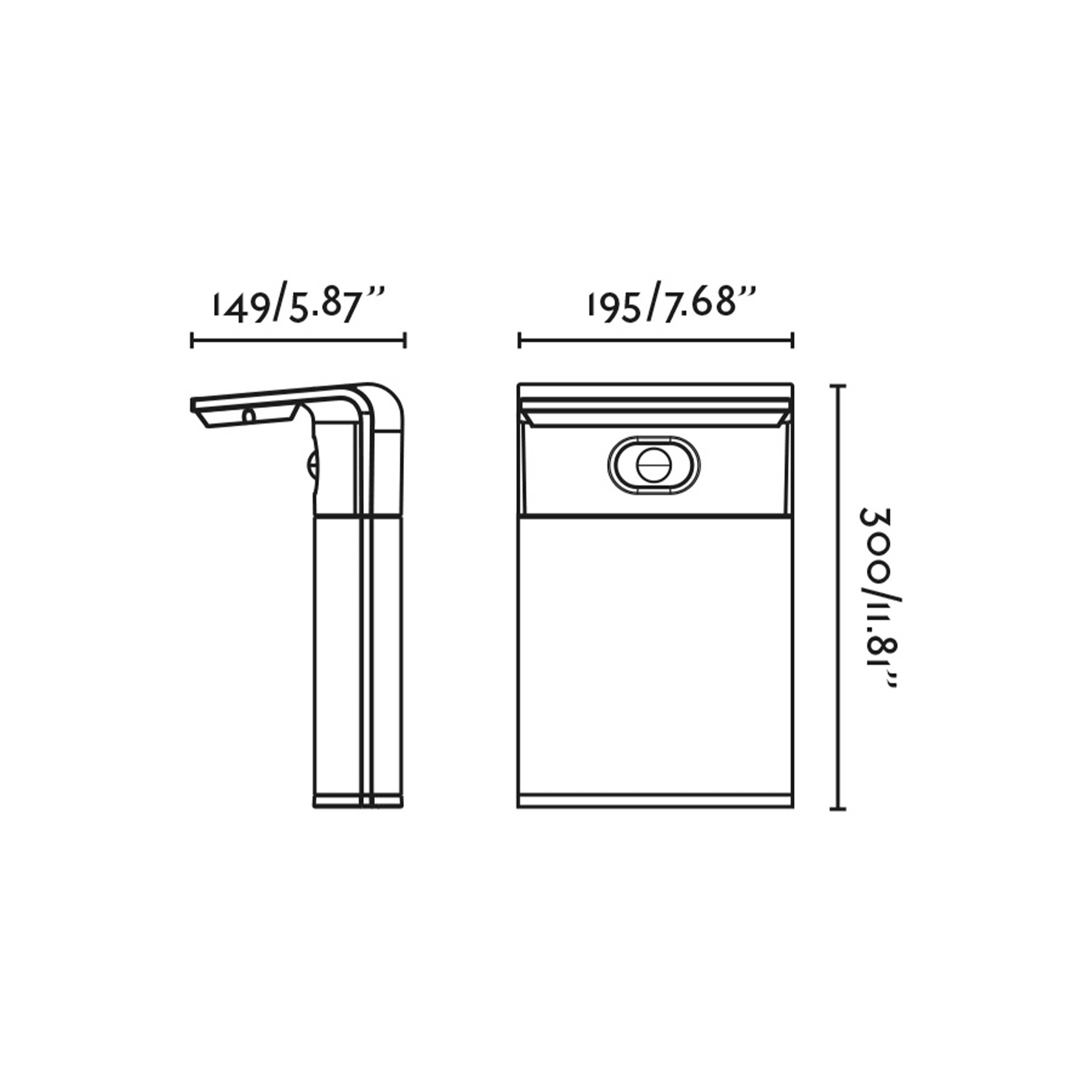 Faro Brume LED glass ceiling light IP44