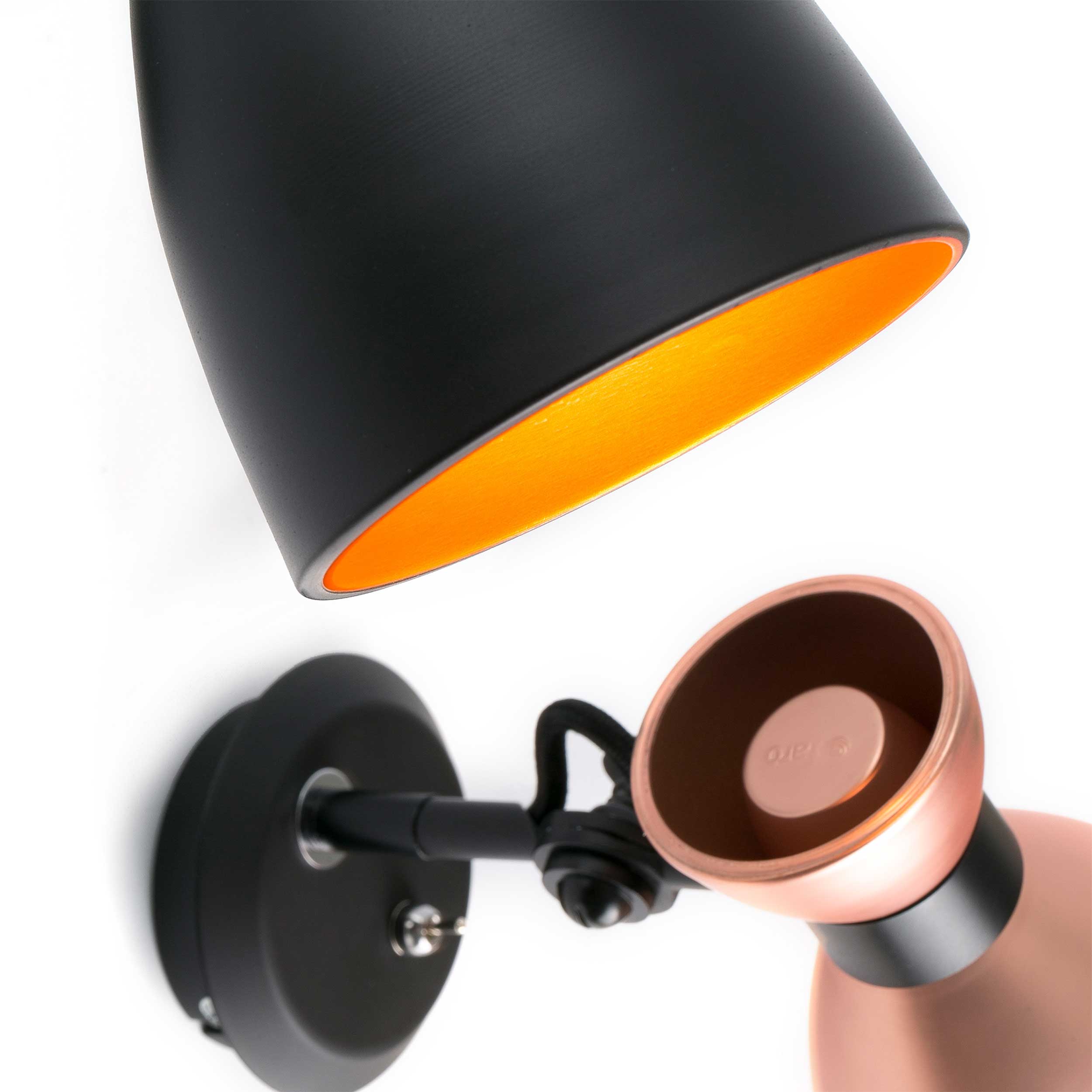 Nástenné svietidlo Faro Berni E27