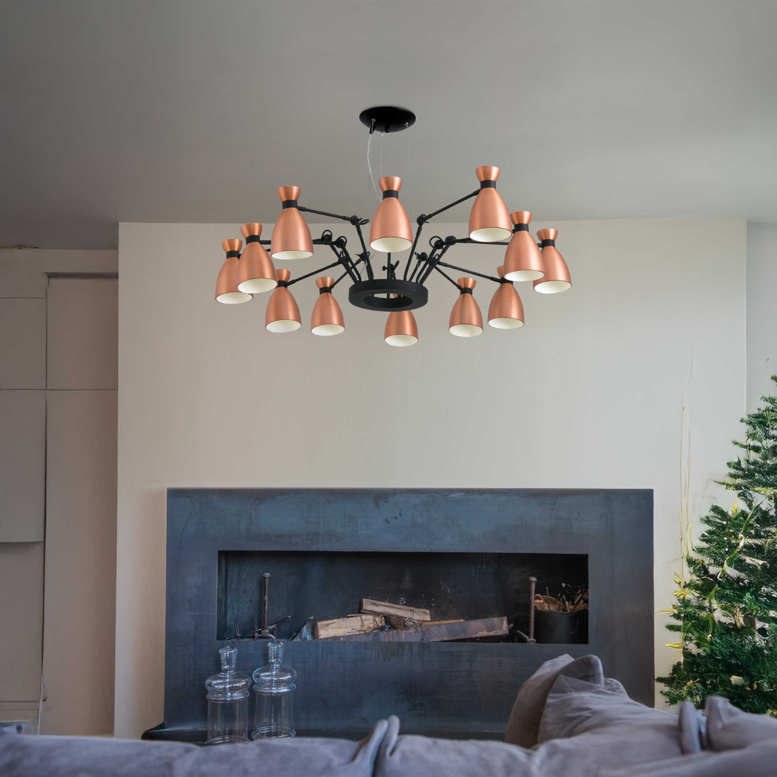 Závesný svietidlo Faro Retro E14