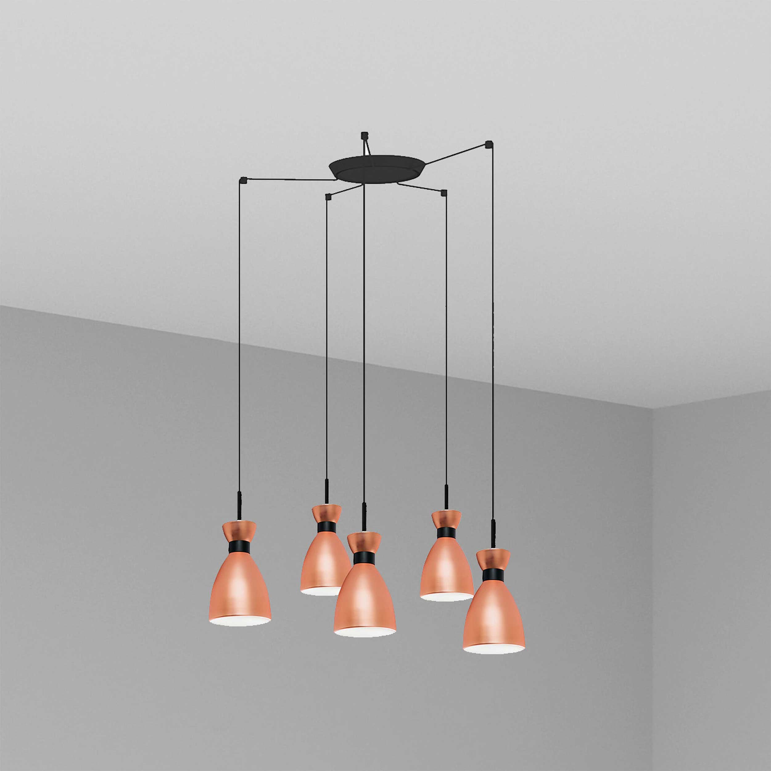 Závesné svietidlo Faro Retro E14