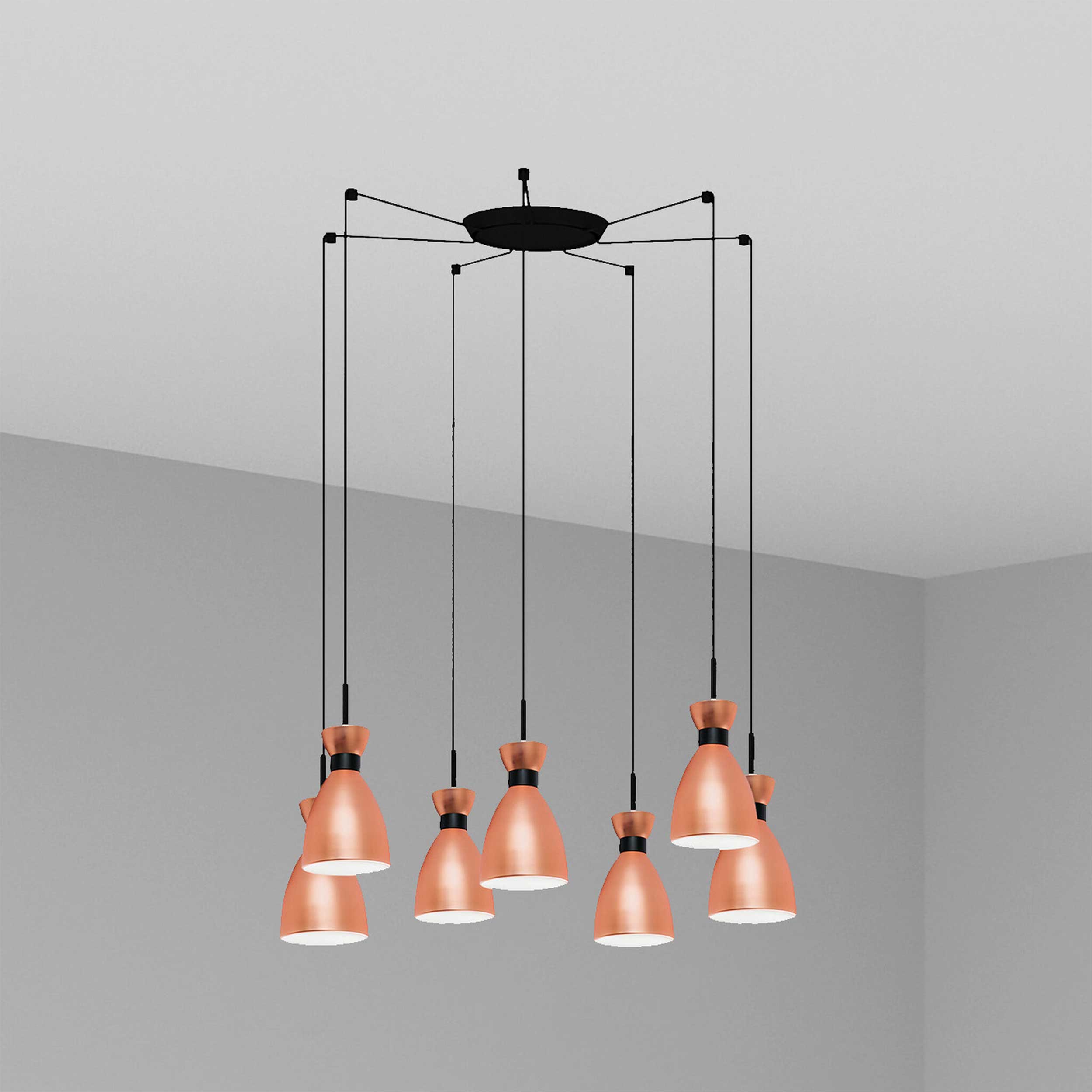 Závesné svietidlo Faro Retro E14