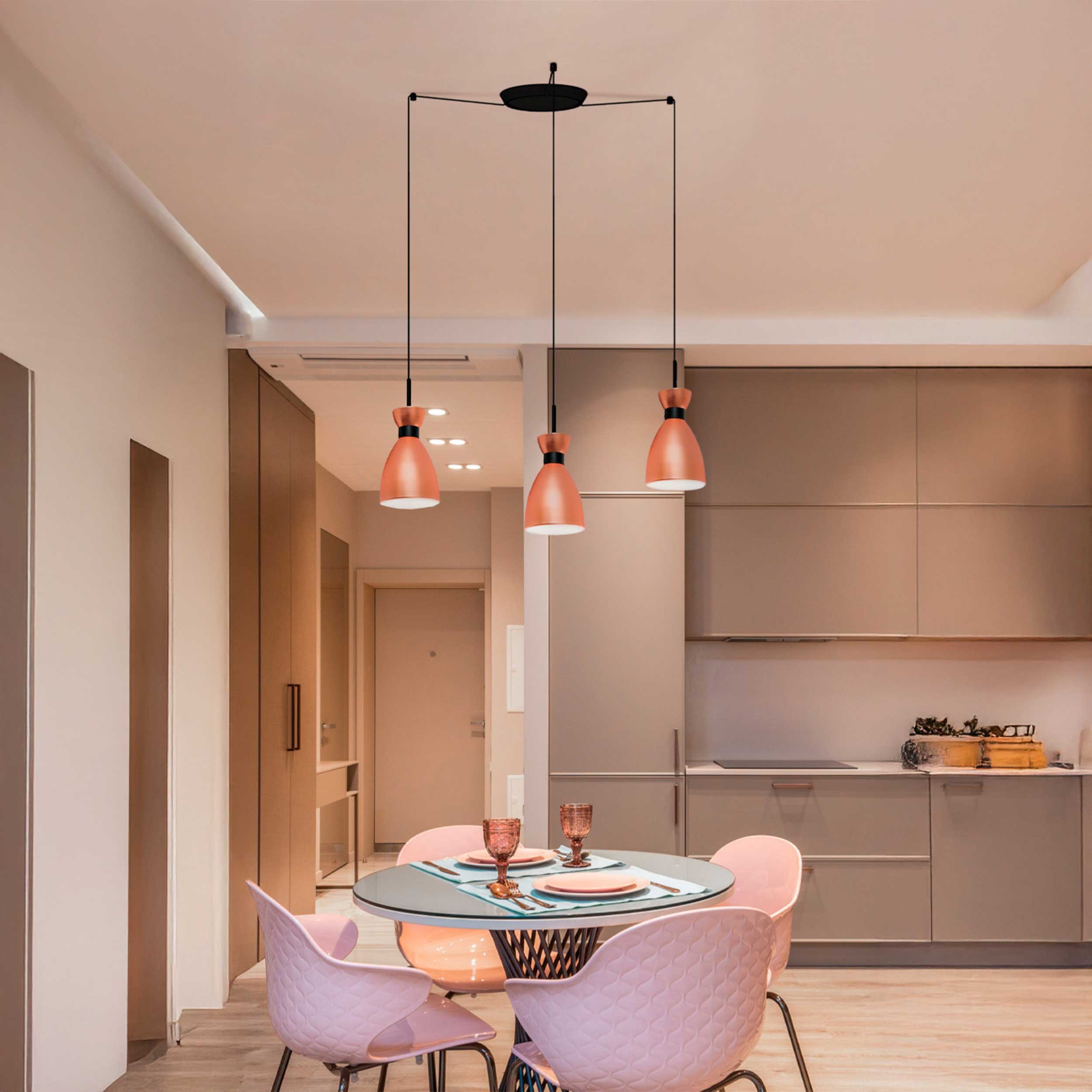 Závesné svietidlo Faro Retro E14