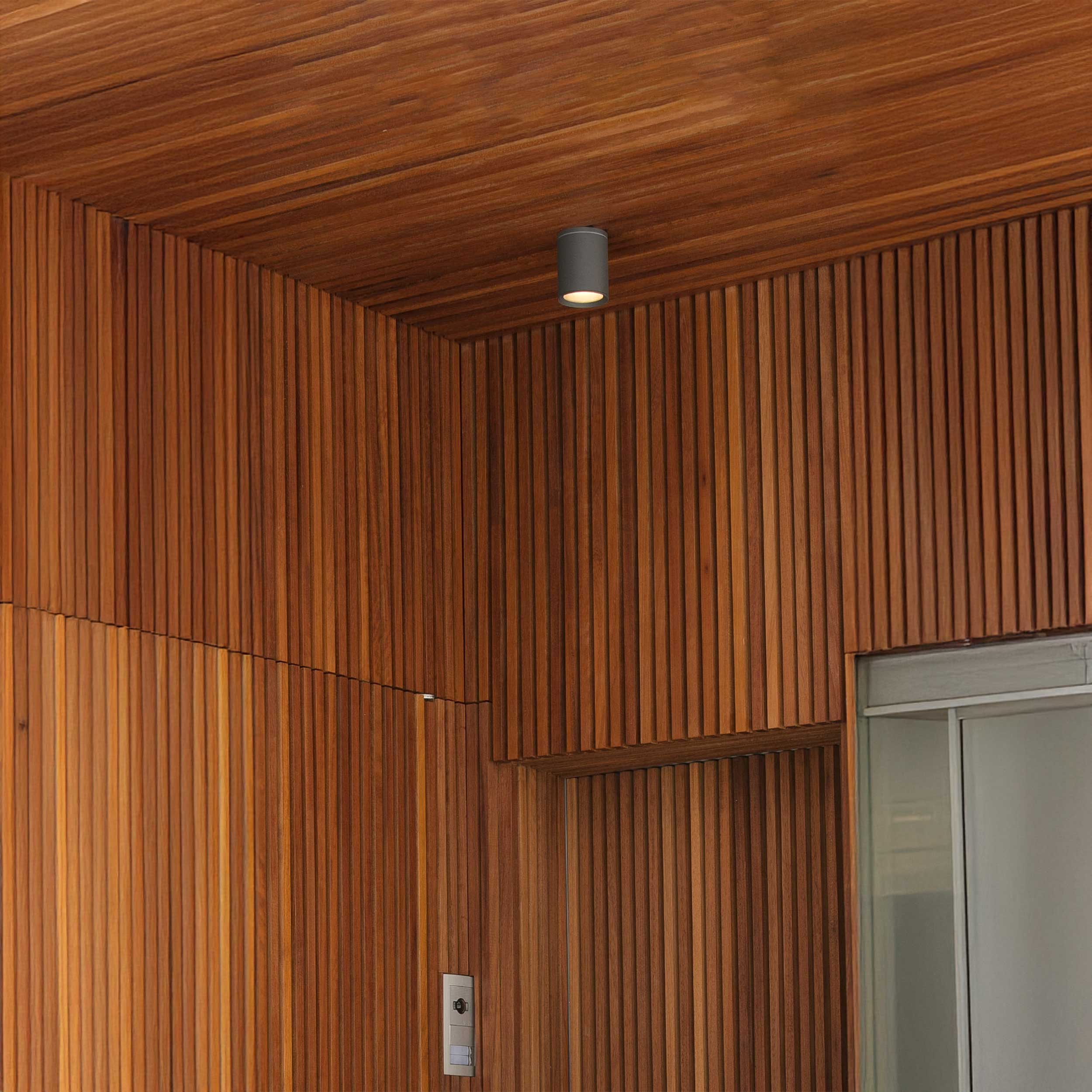 Stropné vonkajšie svietidlo Faro Tasa E27 IP44