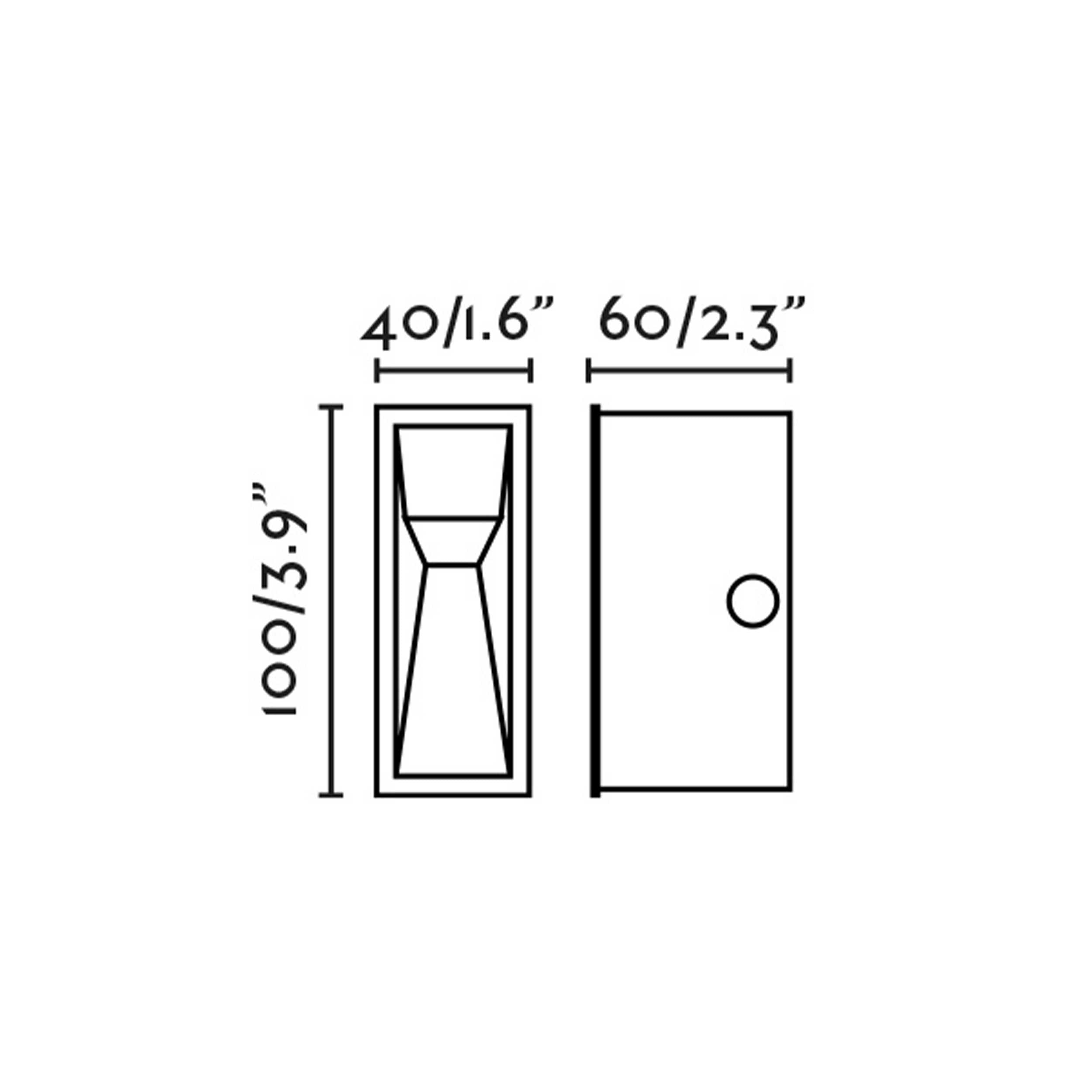 Faro Til LED stĺpové vonkajšie svietidlo IP65