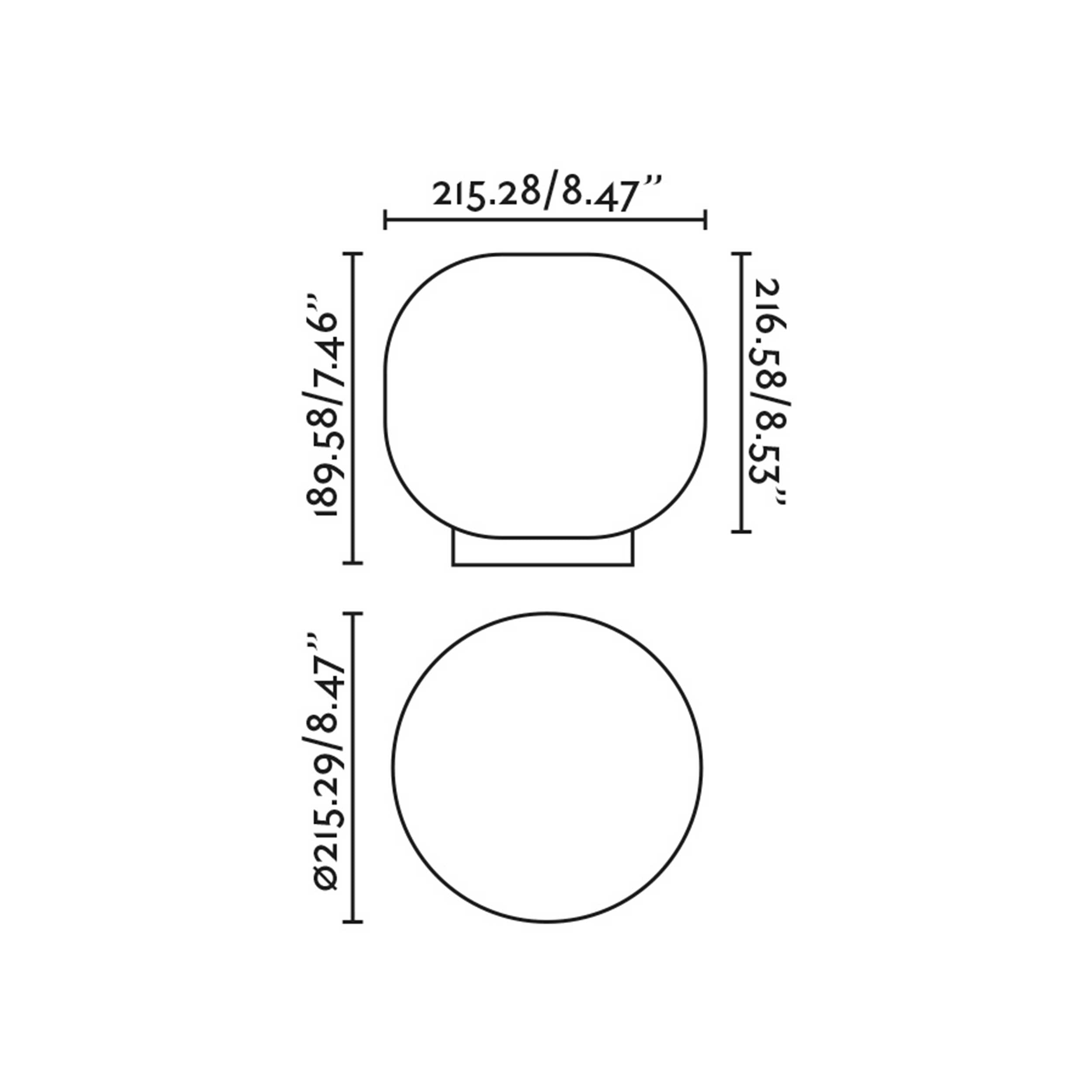 Faro Berni E27 table light