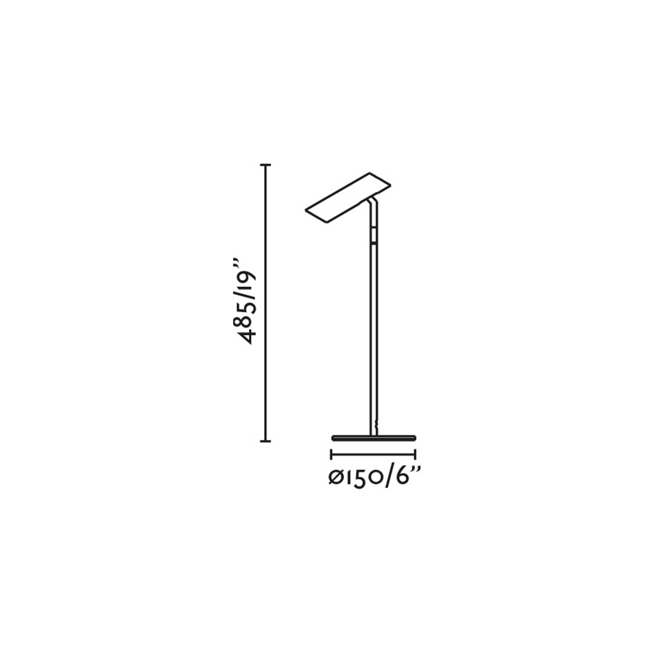 stolová LED svietidlo Faro Leo