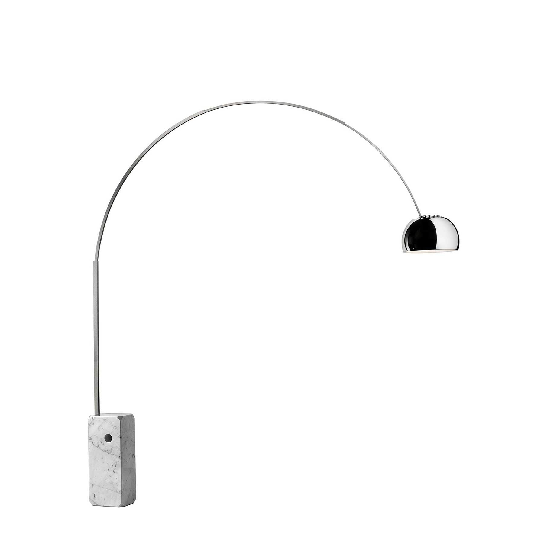 Flos Arco LED ikonická oblouková lampa