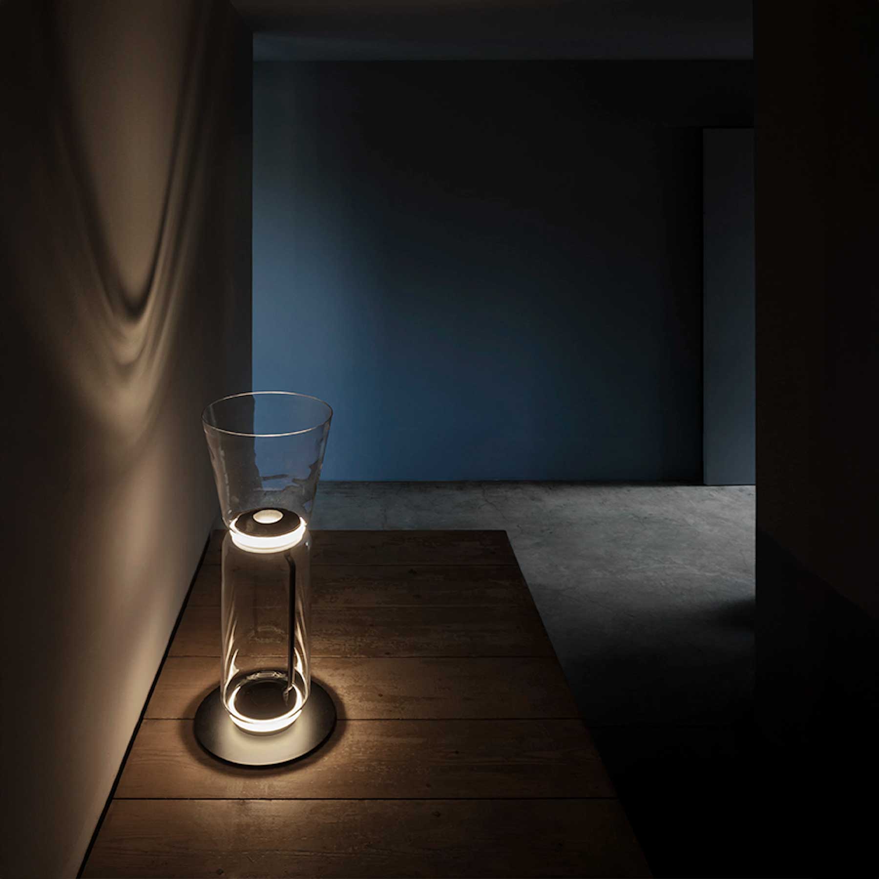 Flos Noctambule LED stojací skleněné svítidlo