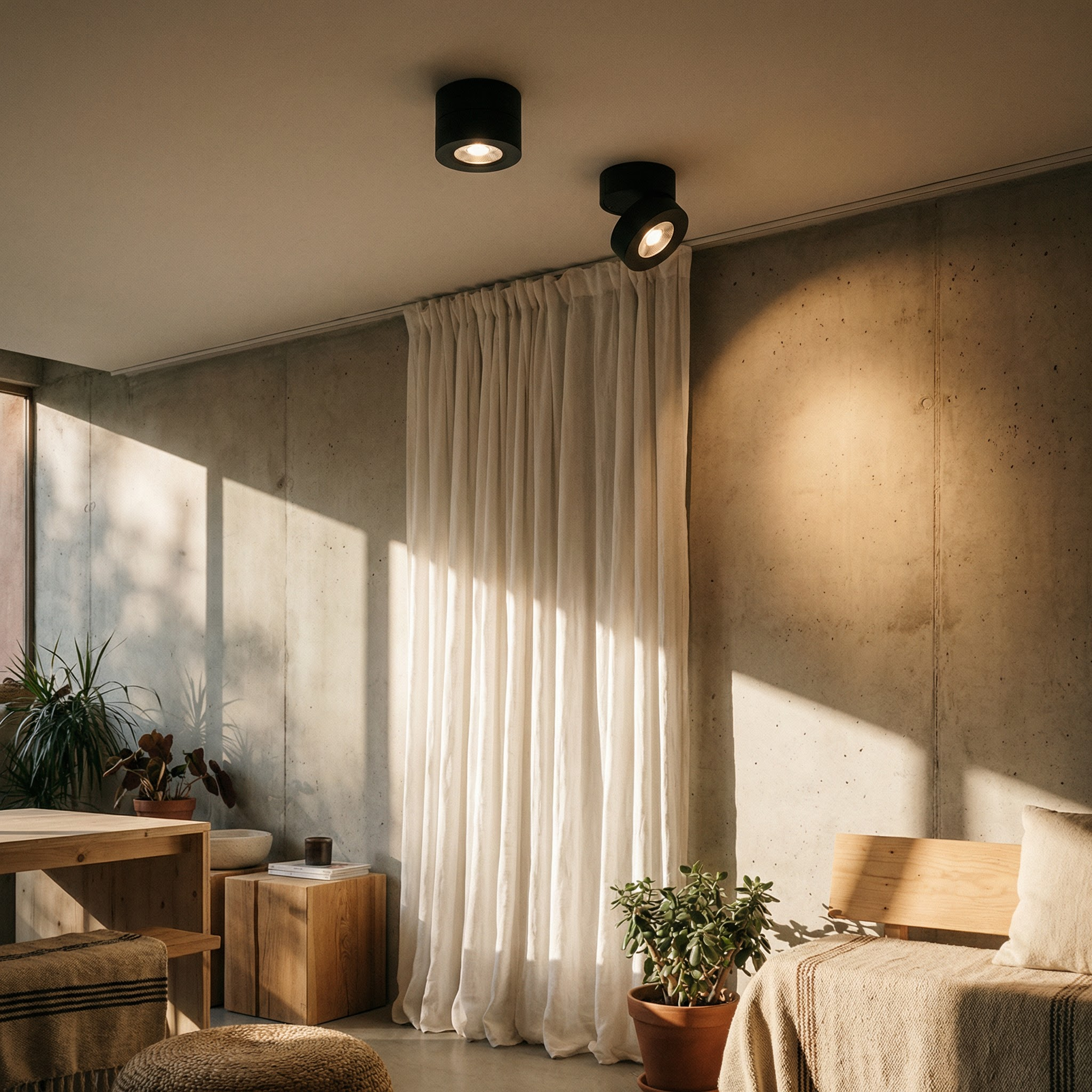 LED svietidlo Rotex s možnosťou otáčania Ra>90