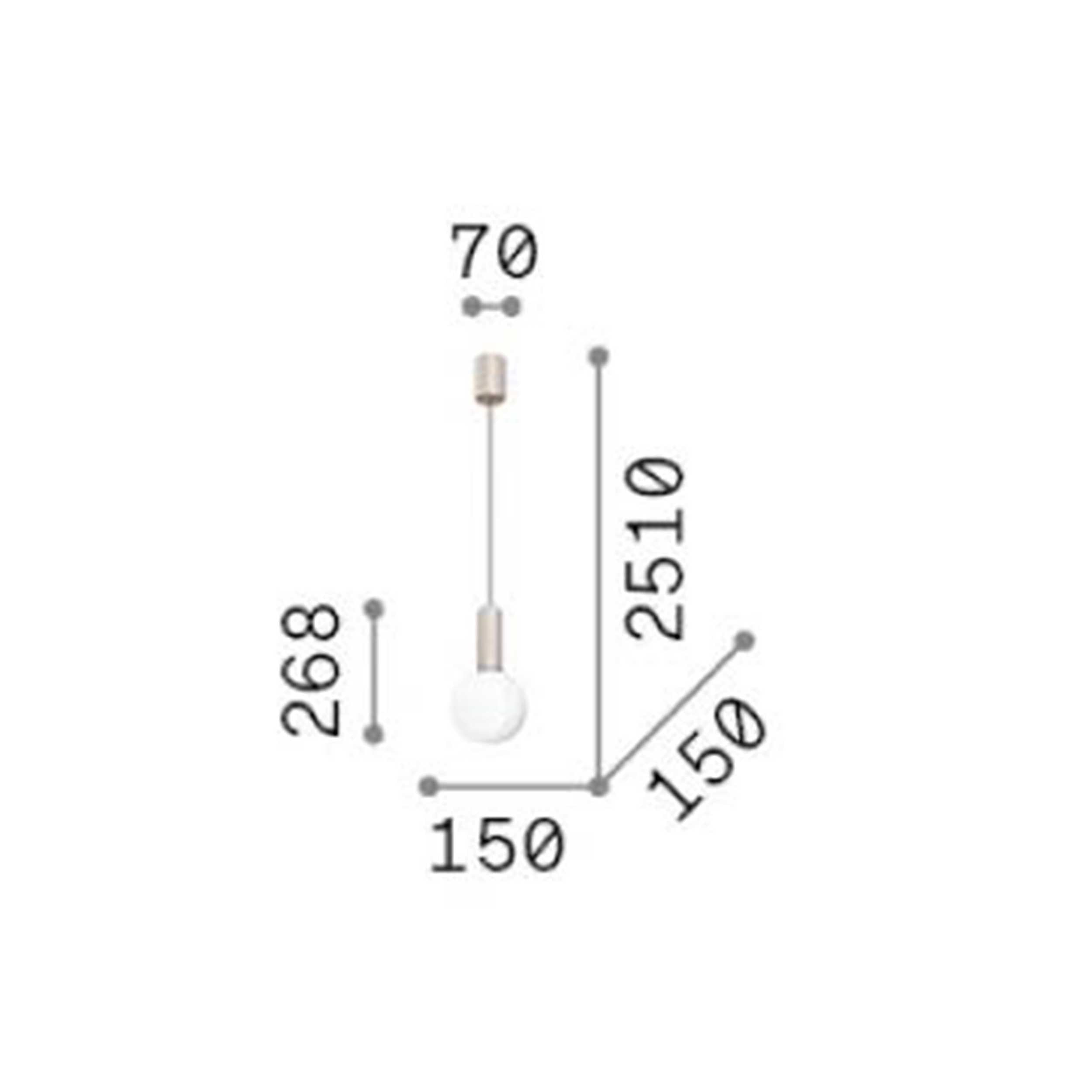 Závesné svietidlo Ideal lux Odeon LED
