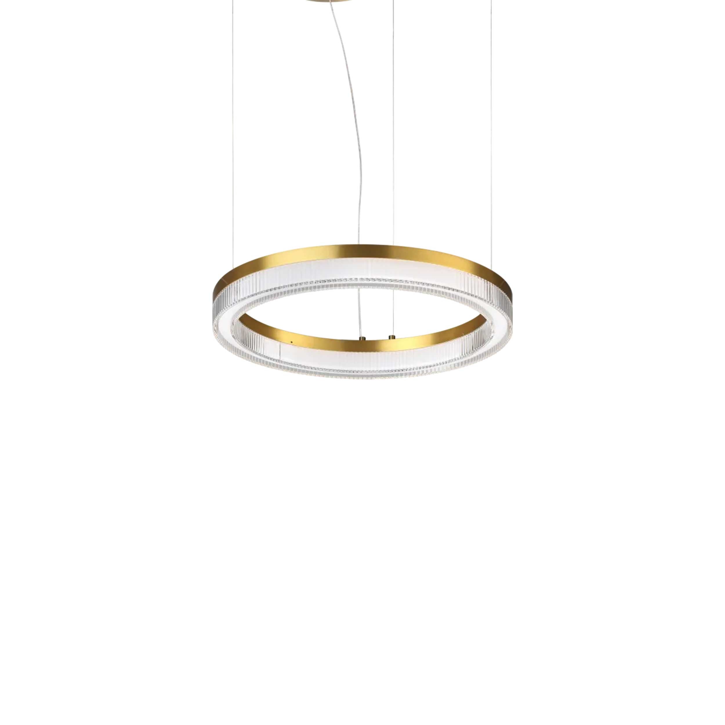 Okrúhle závesné svietidlo Ideal lux Crown LED