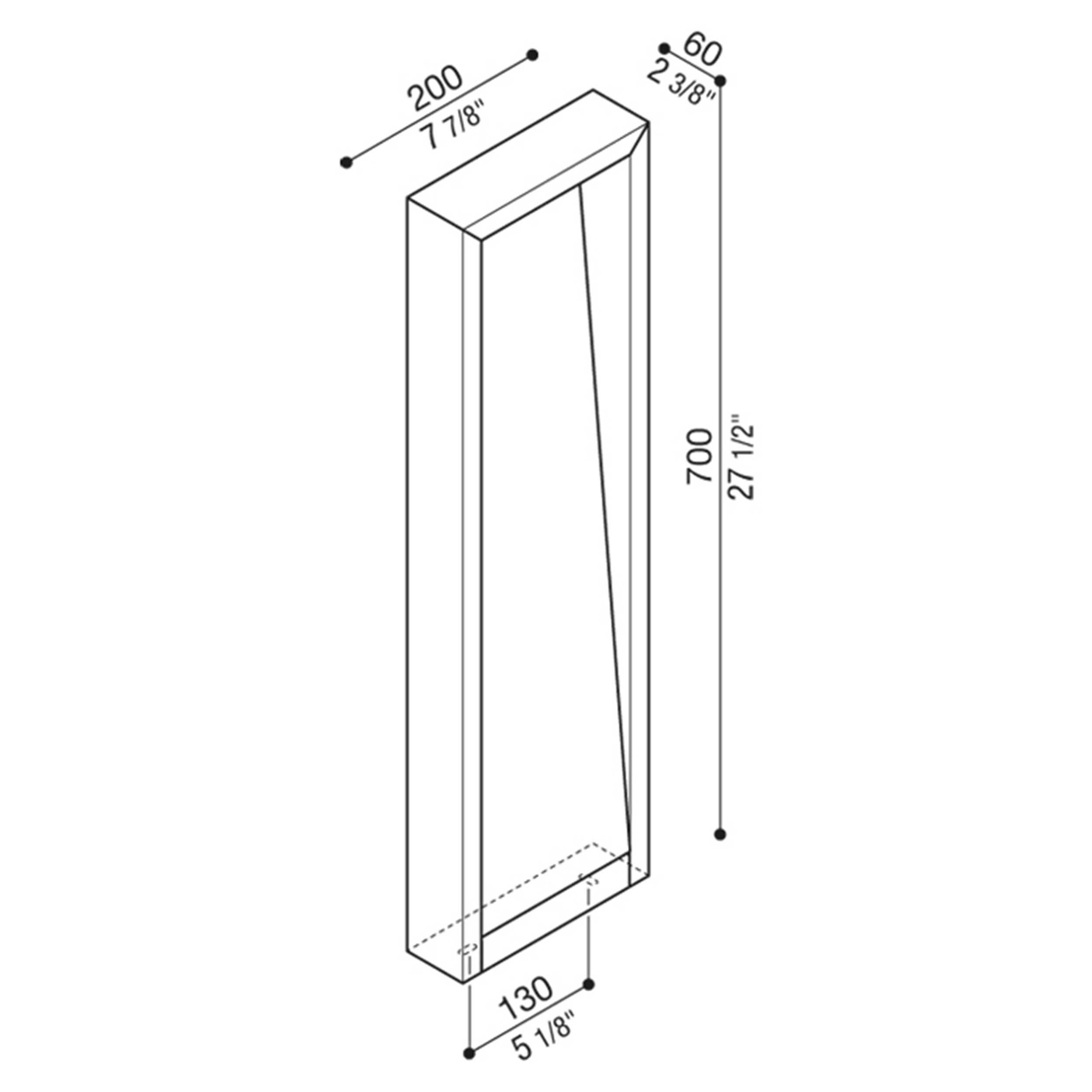 Lombardo Arke FULL LED vonkajšie stĺpové svietidlo IP66 AC DIRECT