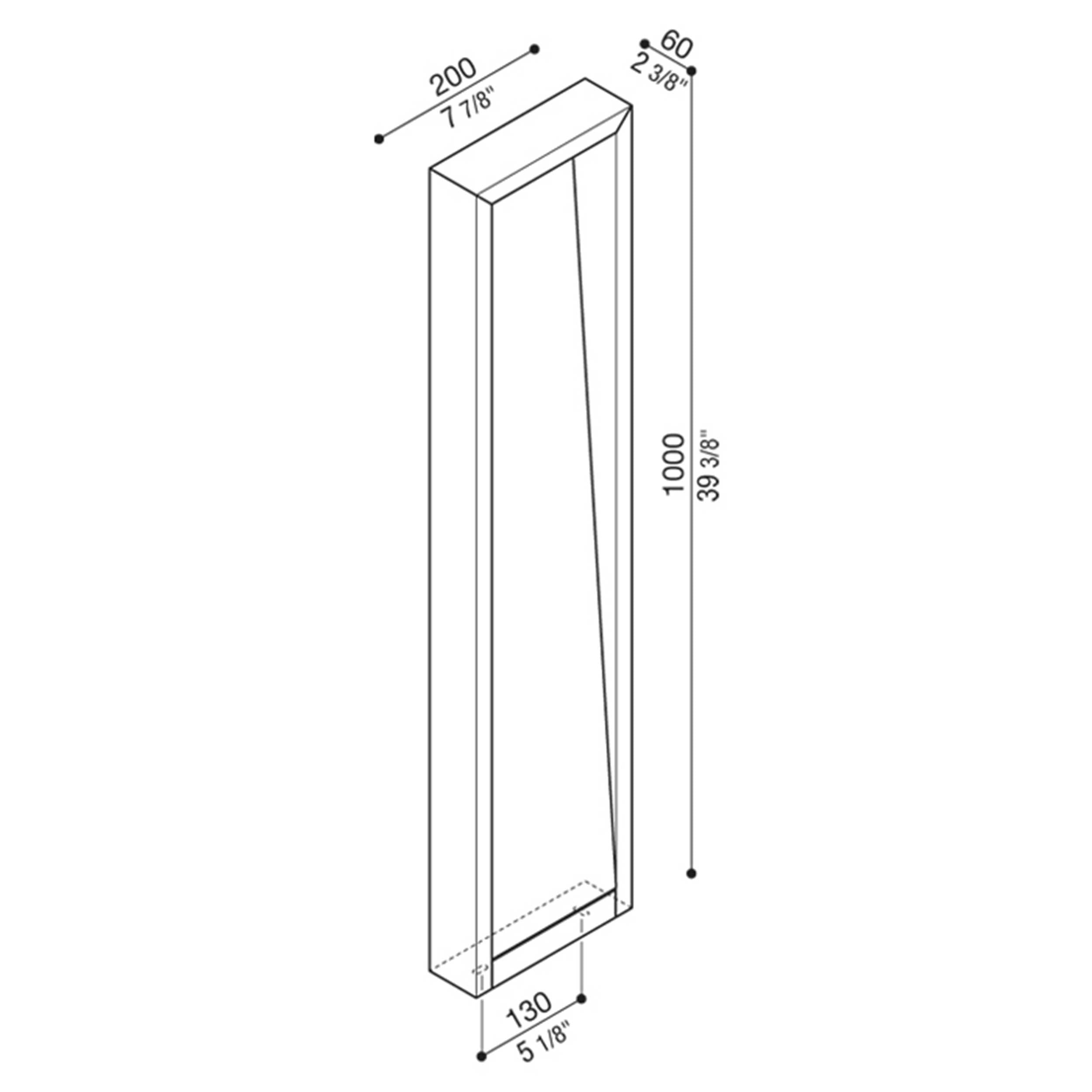 Lombardo Arke FULL LED vonkajšie stĺpové svietidlo IP66 AC DIRECT
