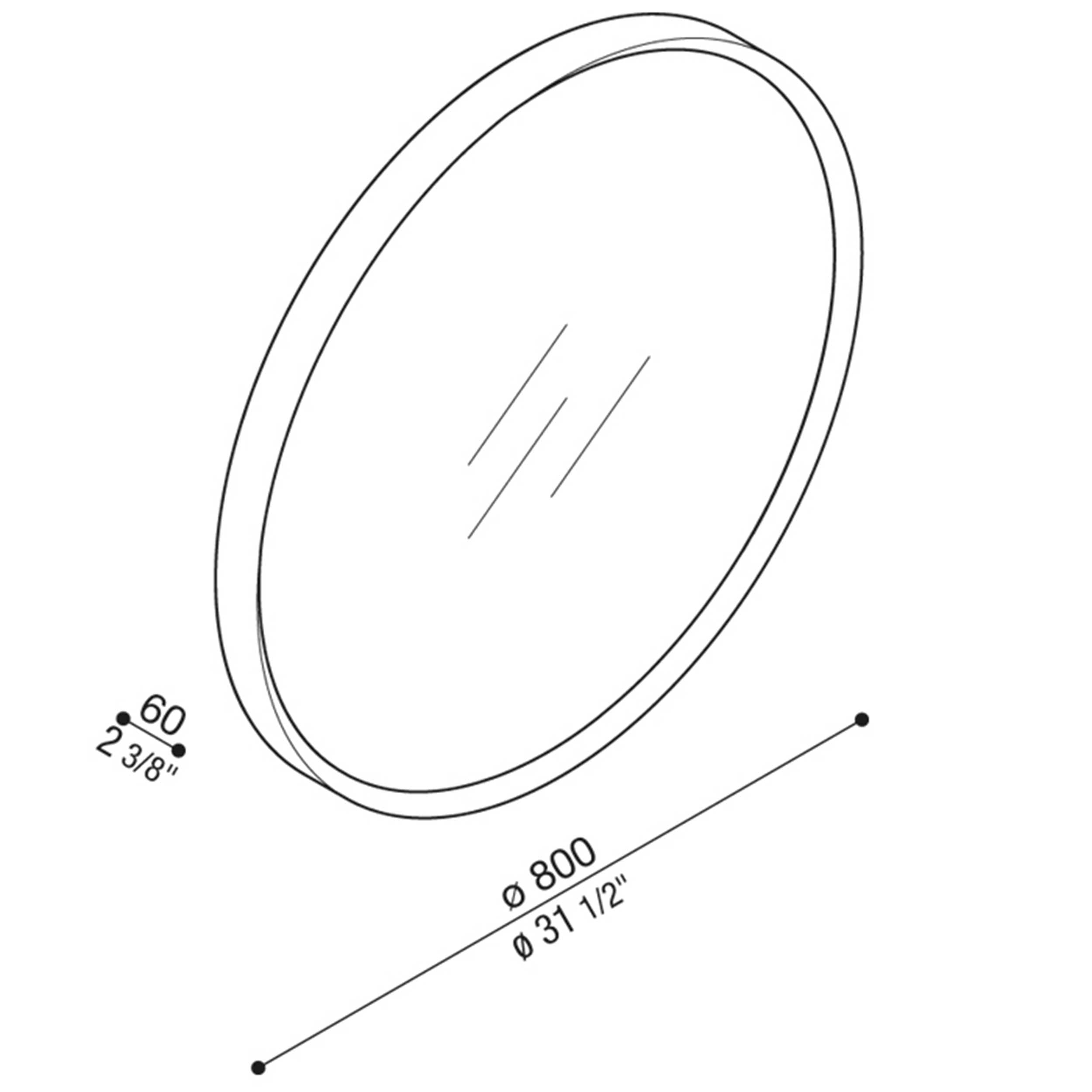Kruhové svietidlo Lombardo Flo T LED IP20 IK06